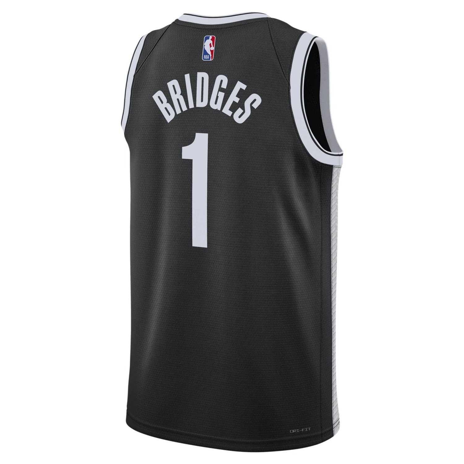 Unisex Nike Mikal Bridges Brooklyn Nets Swingman Jersey - Icon Edition - view number 3