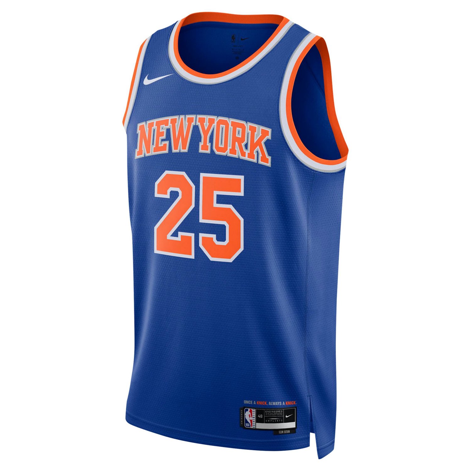 Unisex Nike Mikal Bridges New York Knicks 2024 Offseason Addition Nike Swingman Jersey                                           - view number 2