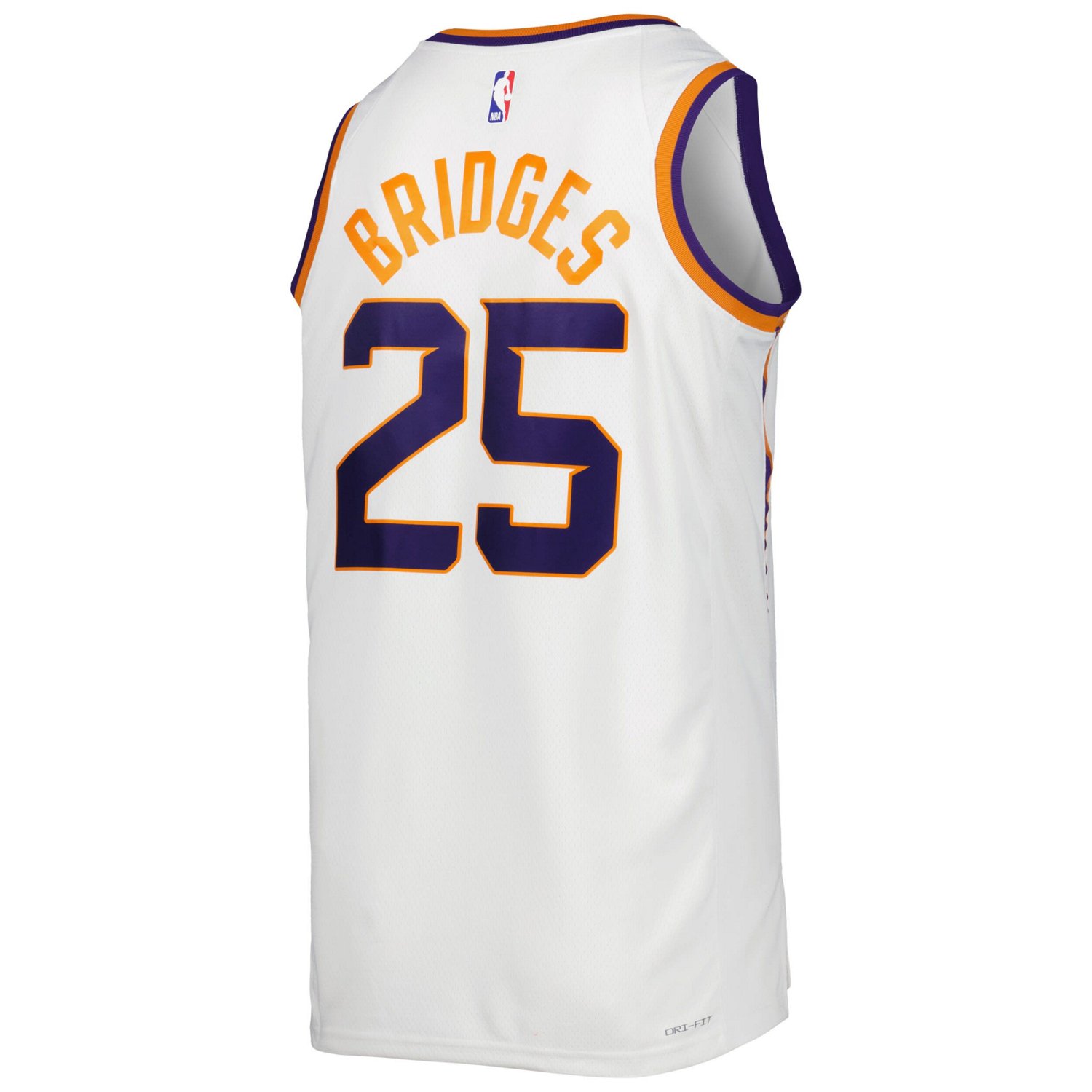 Unisex Nike Mikal Bridges Phoenix Suns Swingman Jersey - Association Edition                                                     - view number 3