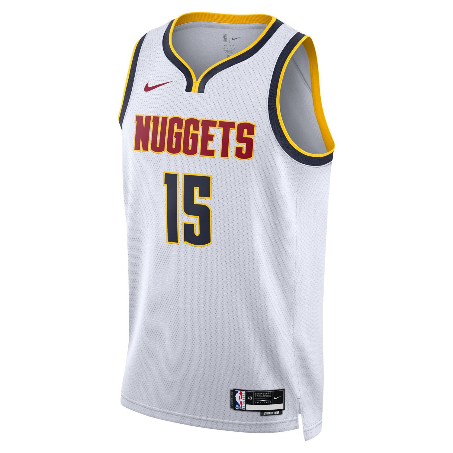 Unisex Nike Nikola Jokic Denver Nuggets Swingman Jersey - Association Edition - view number 2