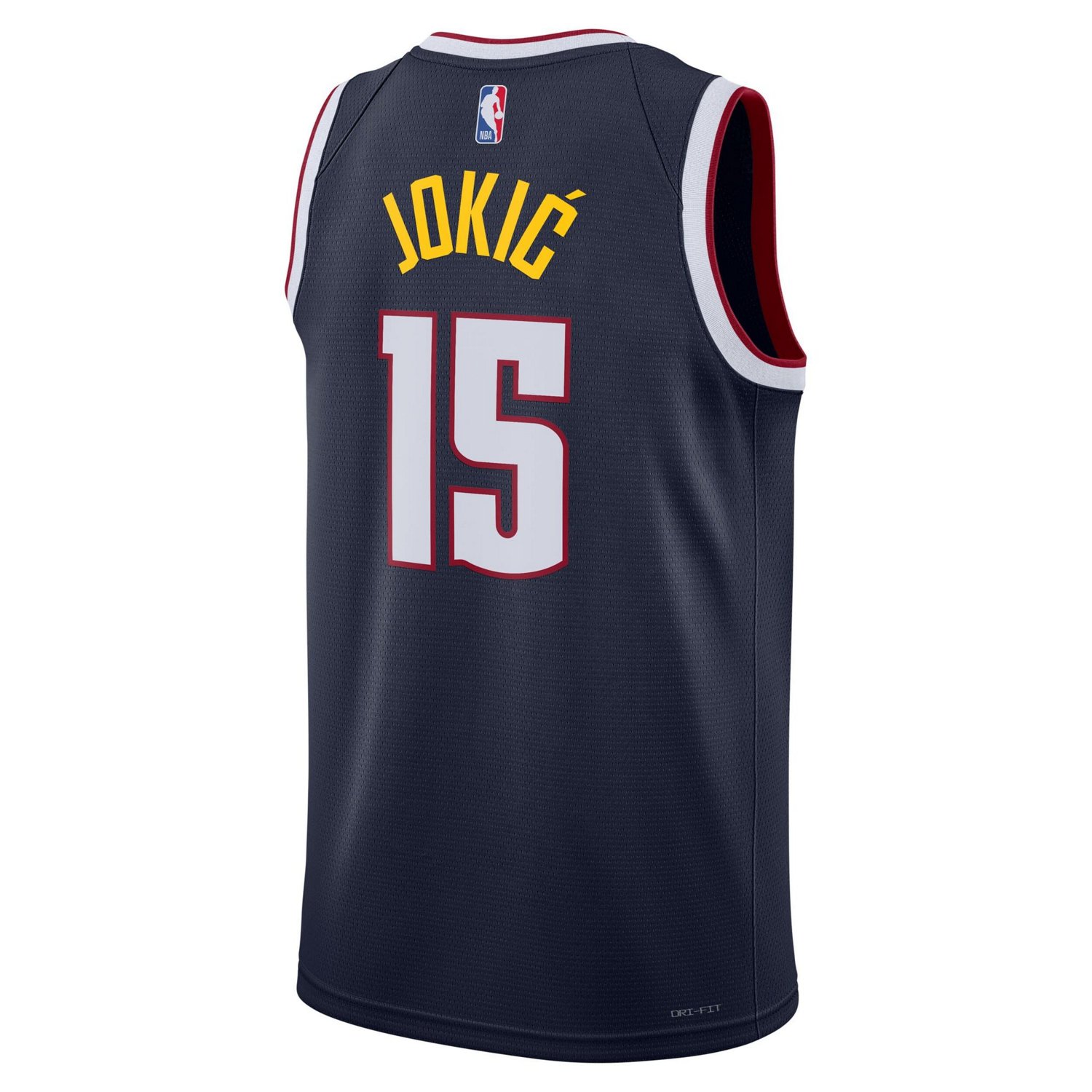 Unisex Nike Nikola Jokic Denver Nuggets Swingman Jersey - Icon Edition                                                           - view number 3