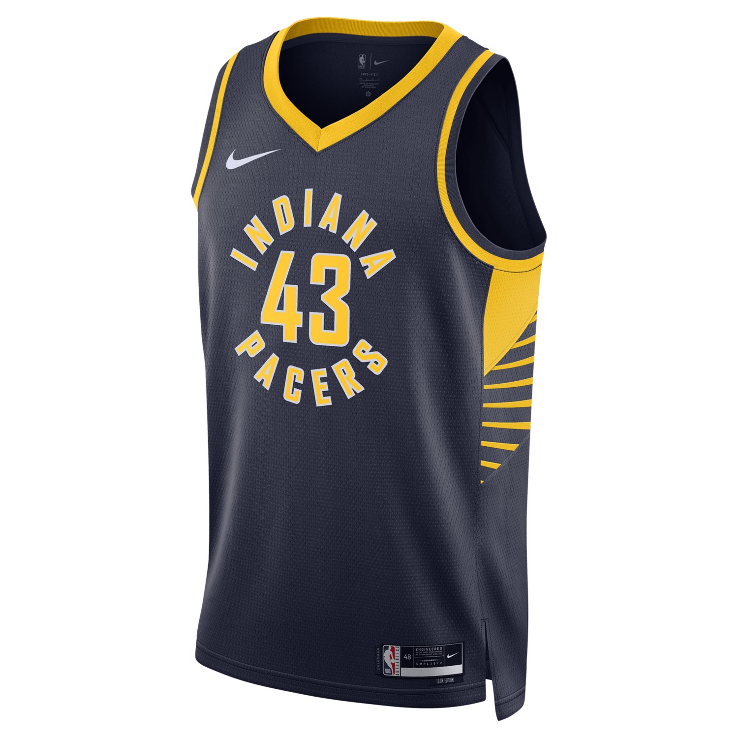 Unisex Nike Pascal Siakam Indiana Pacers Swingman Jersey - Icon Edition - view number 2