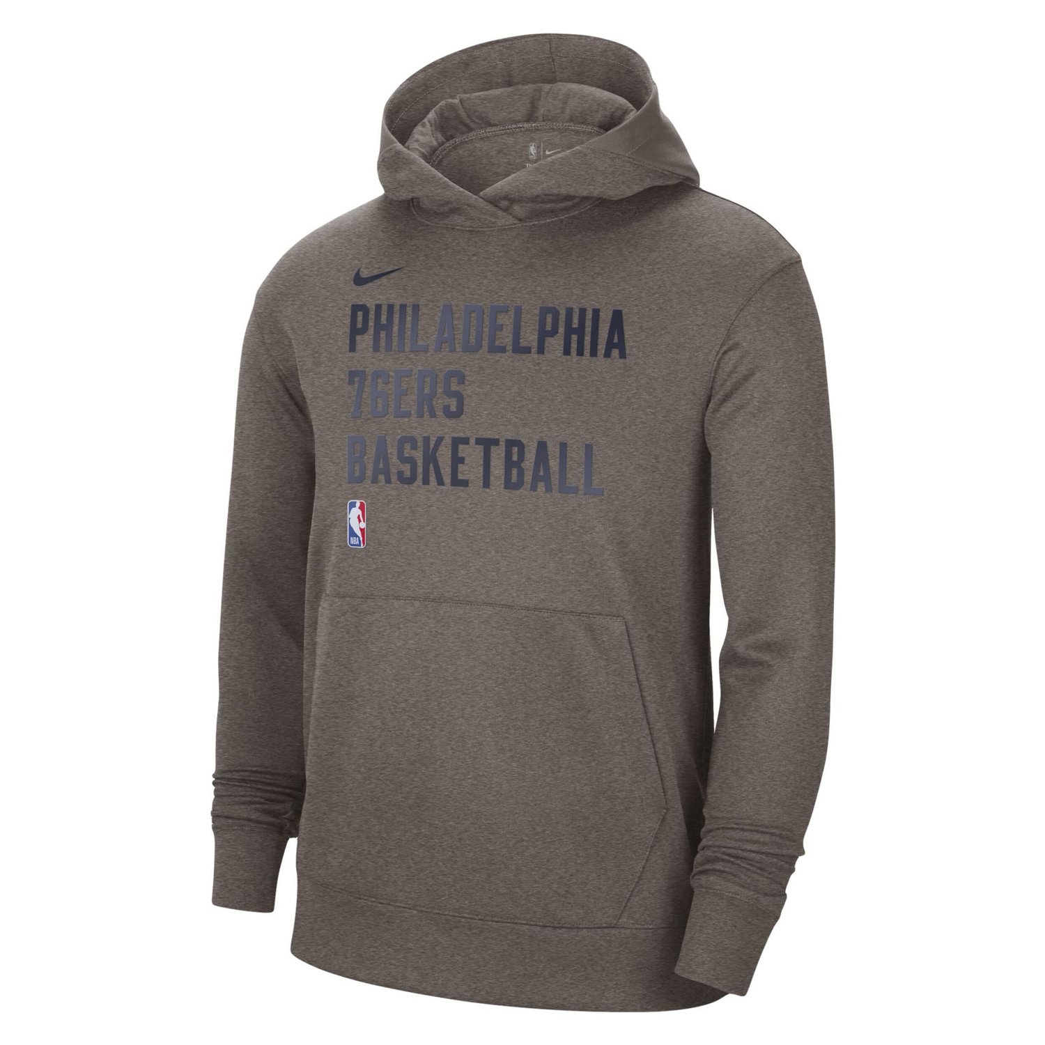 Unisex Nike Philadelphia 76ers 2023/24 Performance Spotlight On-Court Practice Pullover Hoodie                                   - view number 2