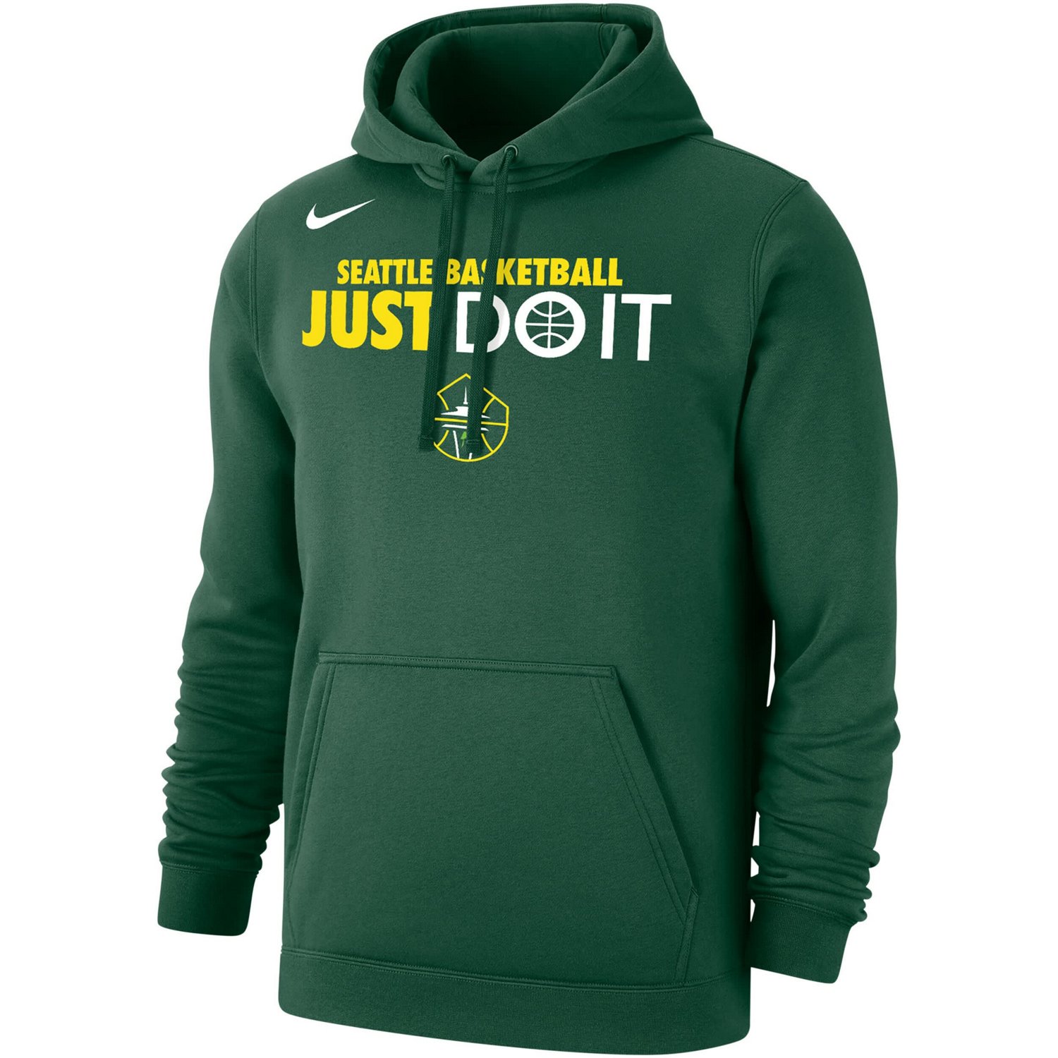 Unisex Nike Seattle Storm Just Do It Club Pullover Hoodie                                                                        - view number 2