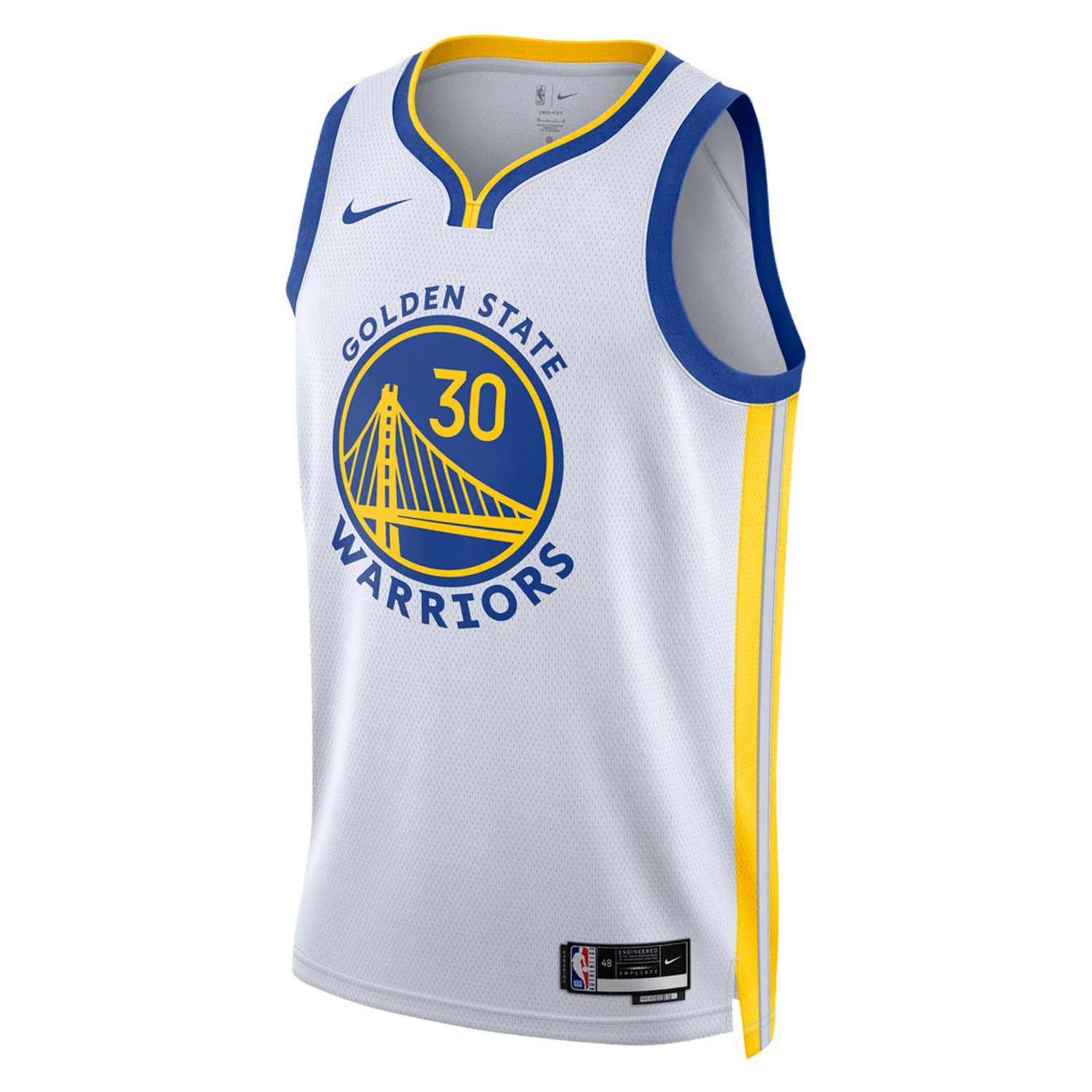 Unisex Nike Stephen Curry Golden State Warriors Swingman Jersey - Association Edition - view number 2