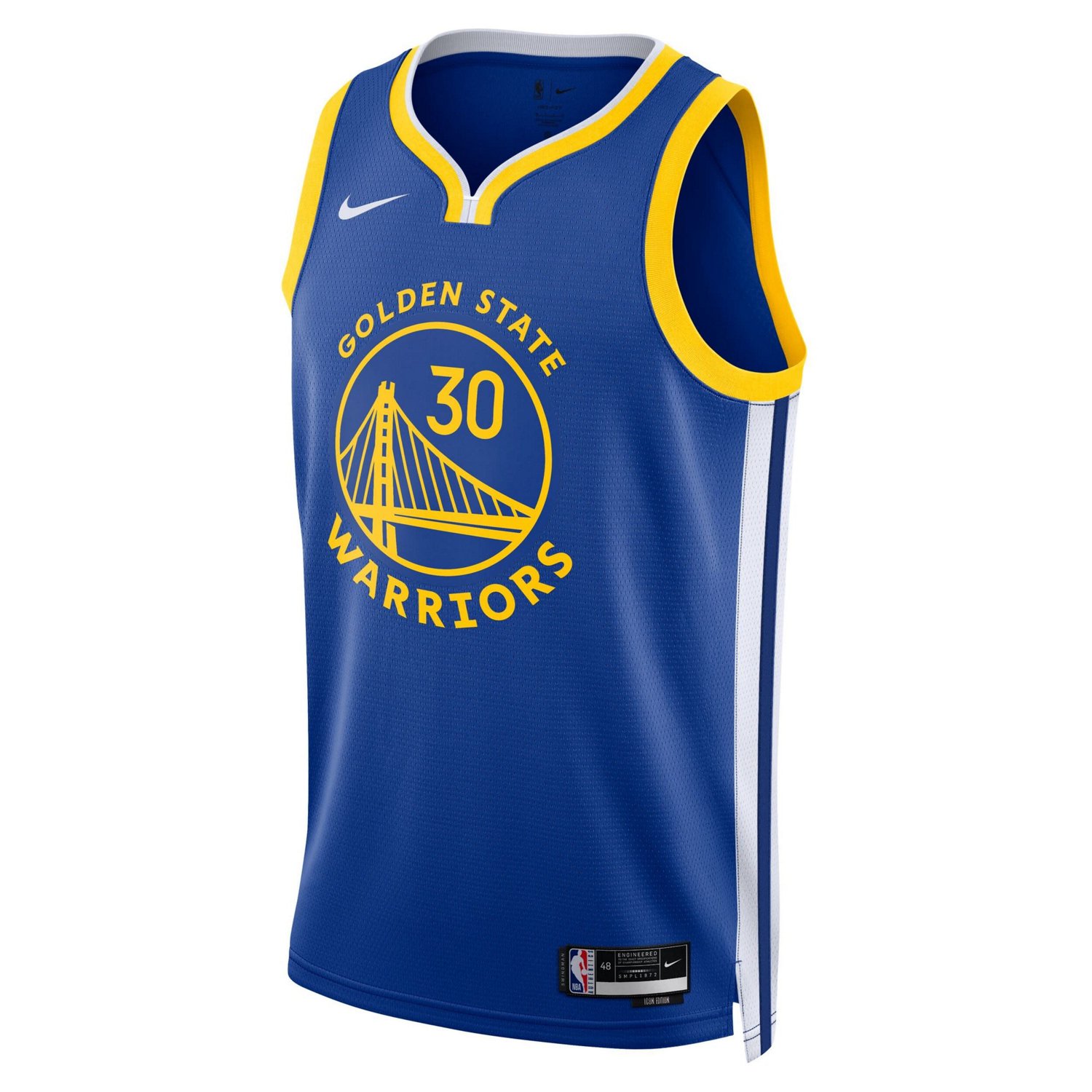 Unisex Nike Stephen Curry Golden State Warriors Swingman Jersey - Icon Edition - view number 2
