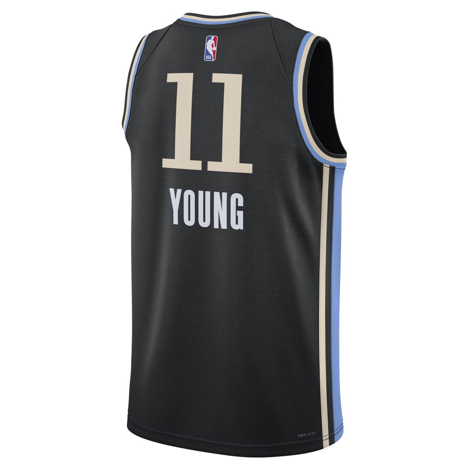 Unisex Nike Trae Young Atlanta Hawks 2023 24 Swingman Jersey City Edition Academy