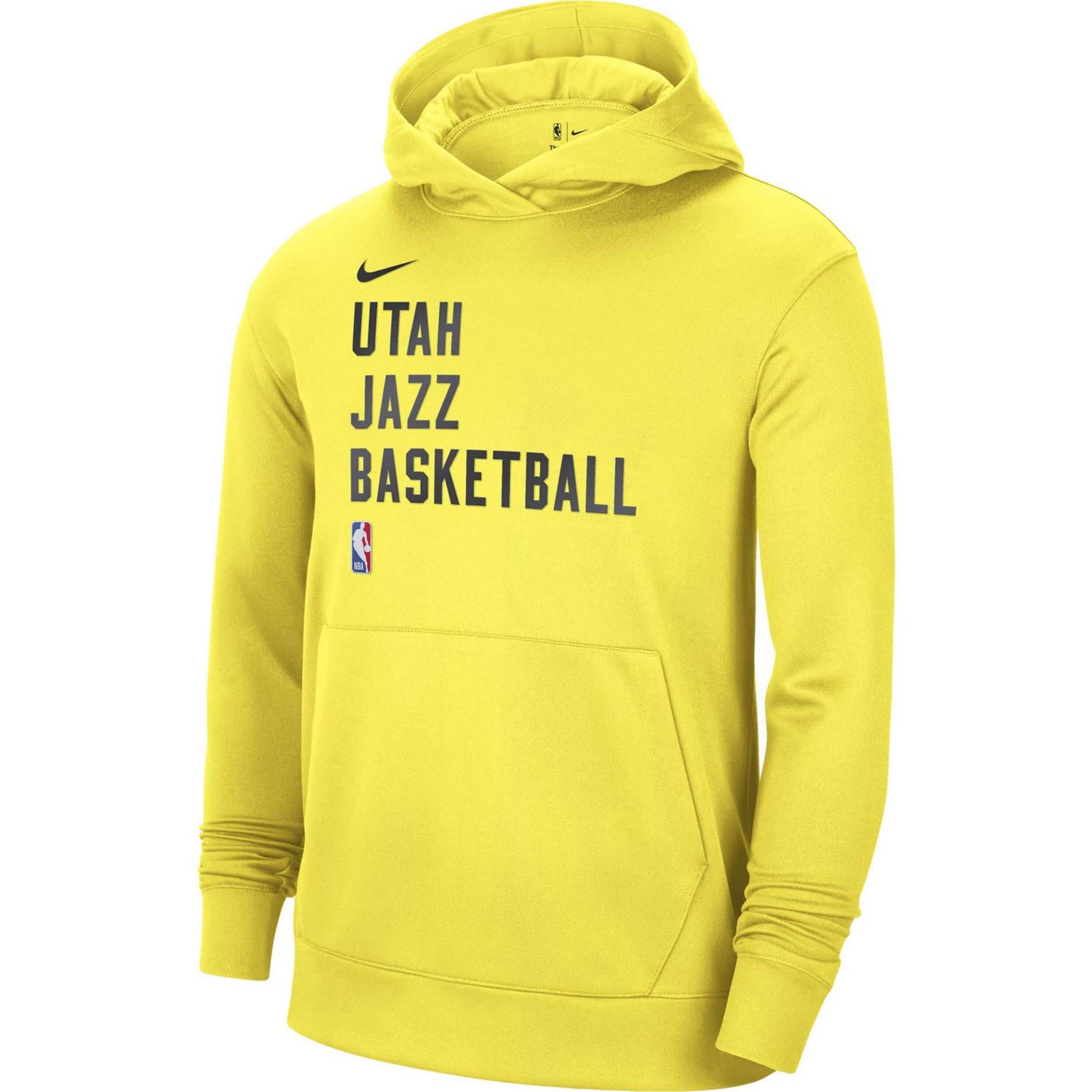 Unisex Nike Utah Jazz 2023/24 Performance Spotlight On-Court Practice Pullover Hoodie                                            - view number 2