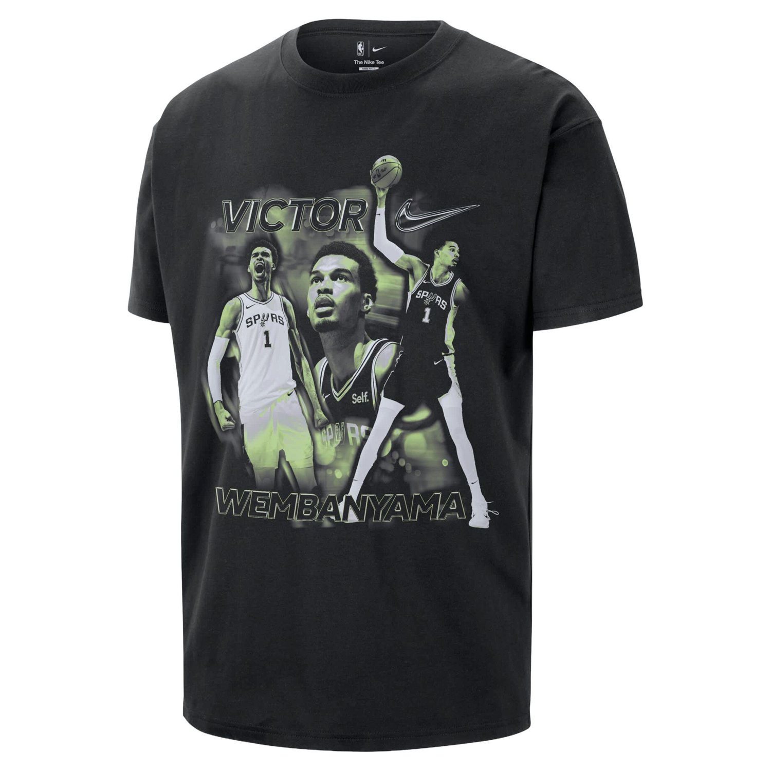 Unisex Nike Victor Wembanyama San Antonio Spurs Athlete T-Shirt - view number 2
