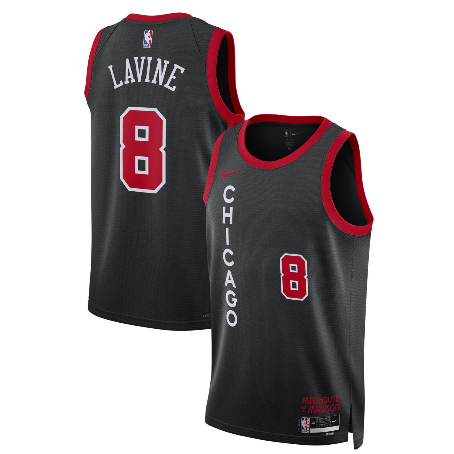 Unisex Nike Zach LaVine Chicago Bulls 2023/24 Swingman Jersey - City Edition                                                     - view number 1