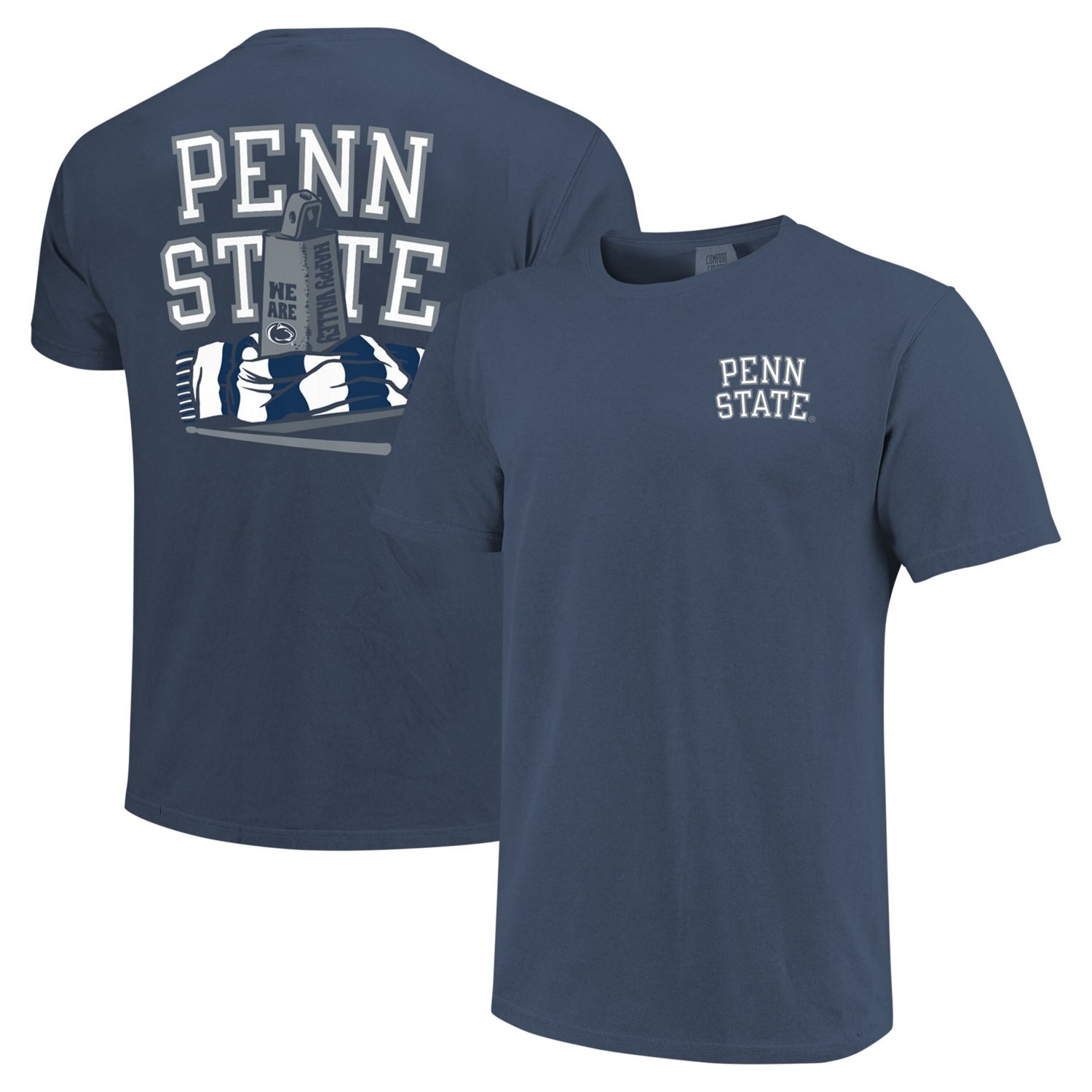 Unisex Penn State Nittany Lions Hyper Local Cowbell Scarf Arc T-Shirt - view number 1