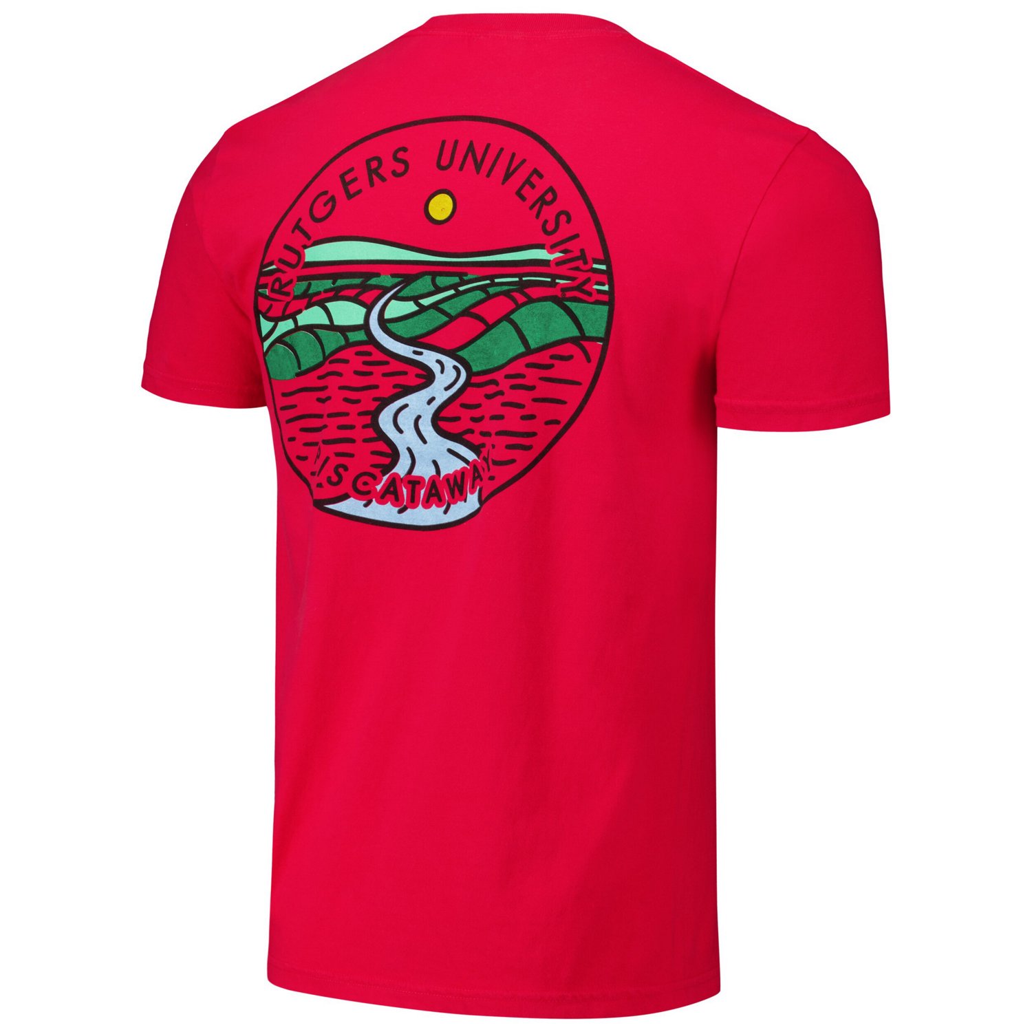 Unisex Rutgers Knights Scenic Comfort Colors T-Shirt - view number 3