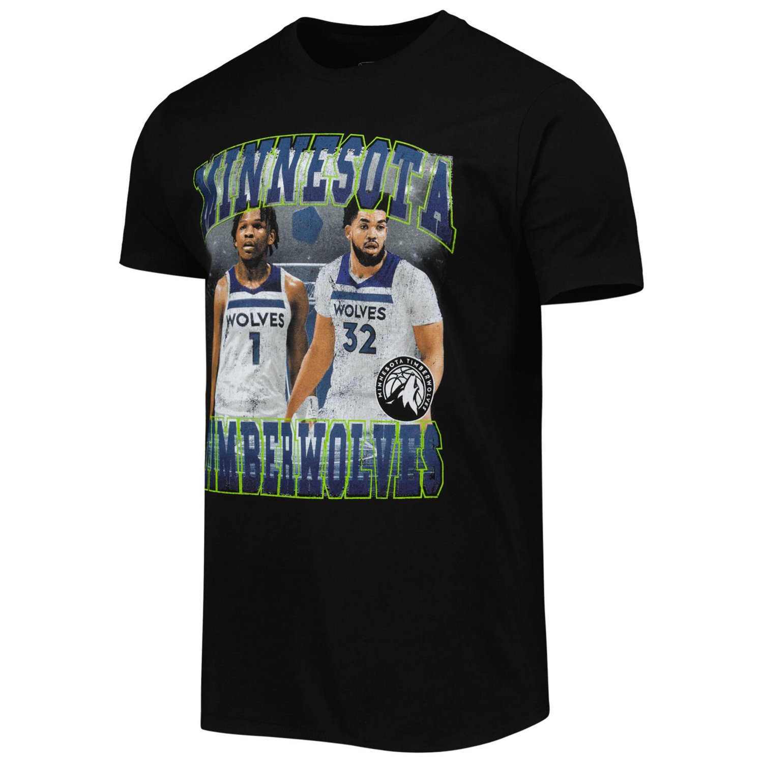 Unisex Stadium Essentials Anthony Edwards  Karl-Anthony Towns Minnesota Timberwolves Player Duo T-Shirt - view number 2
