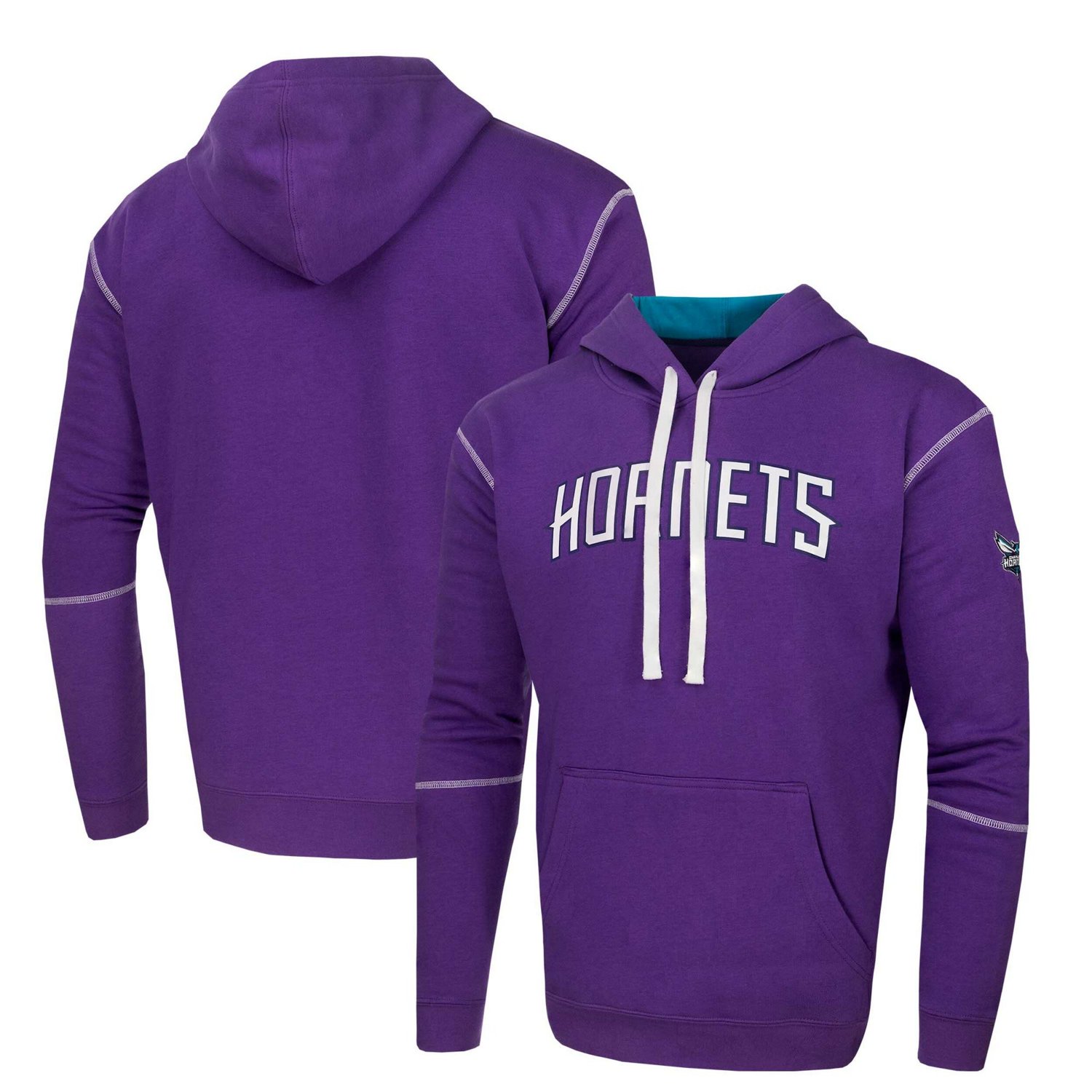 Unisex Stadium Essentials Charlotte Hornets Monument Pullover Hoodie