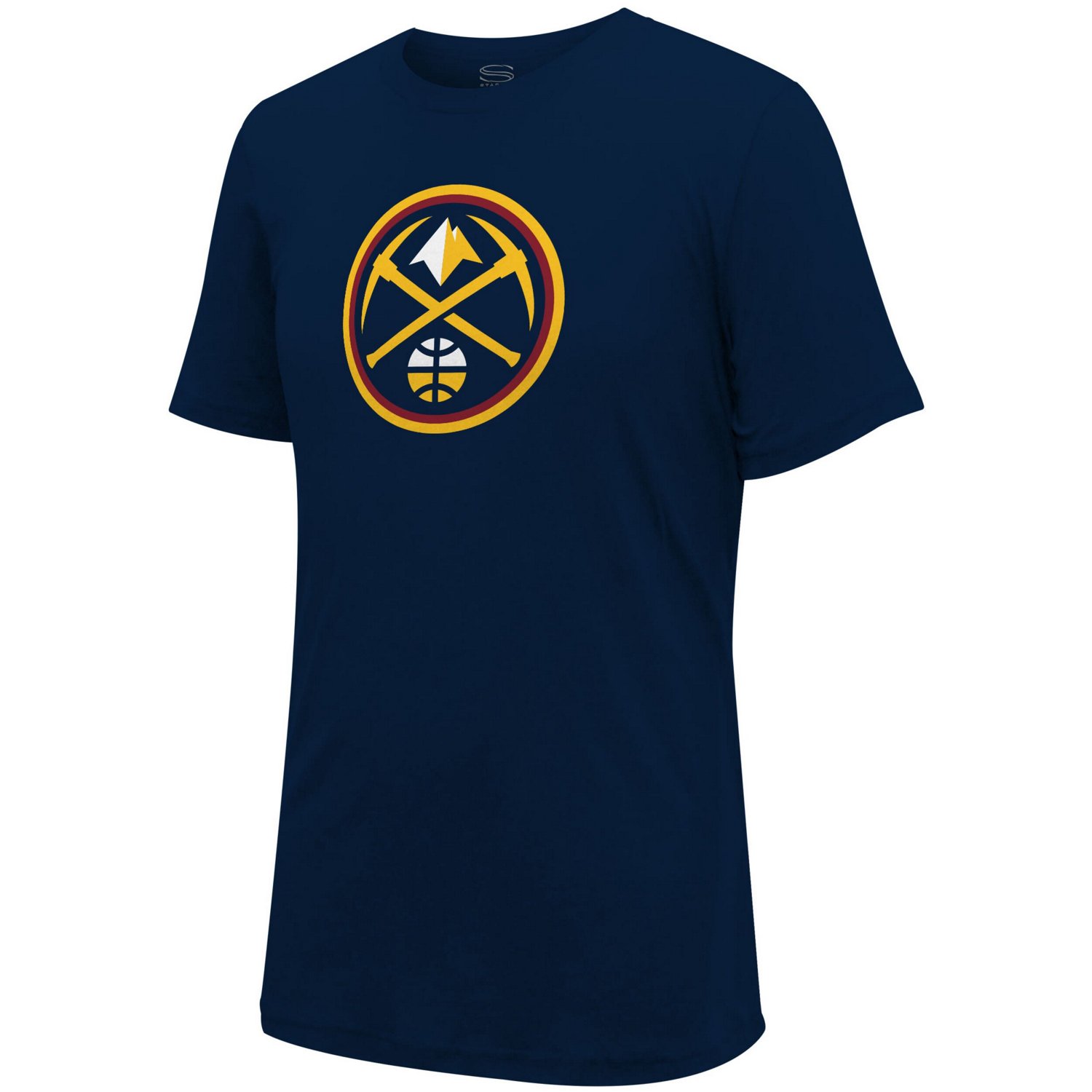 Unisex Stadium Essentials Denver Nuggets Primary Logo T-Shirt                                                                    - view number 2