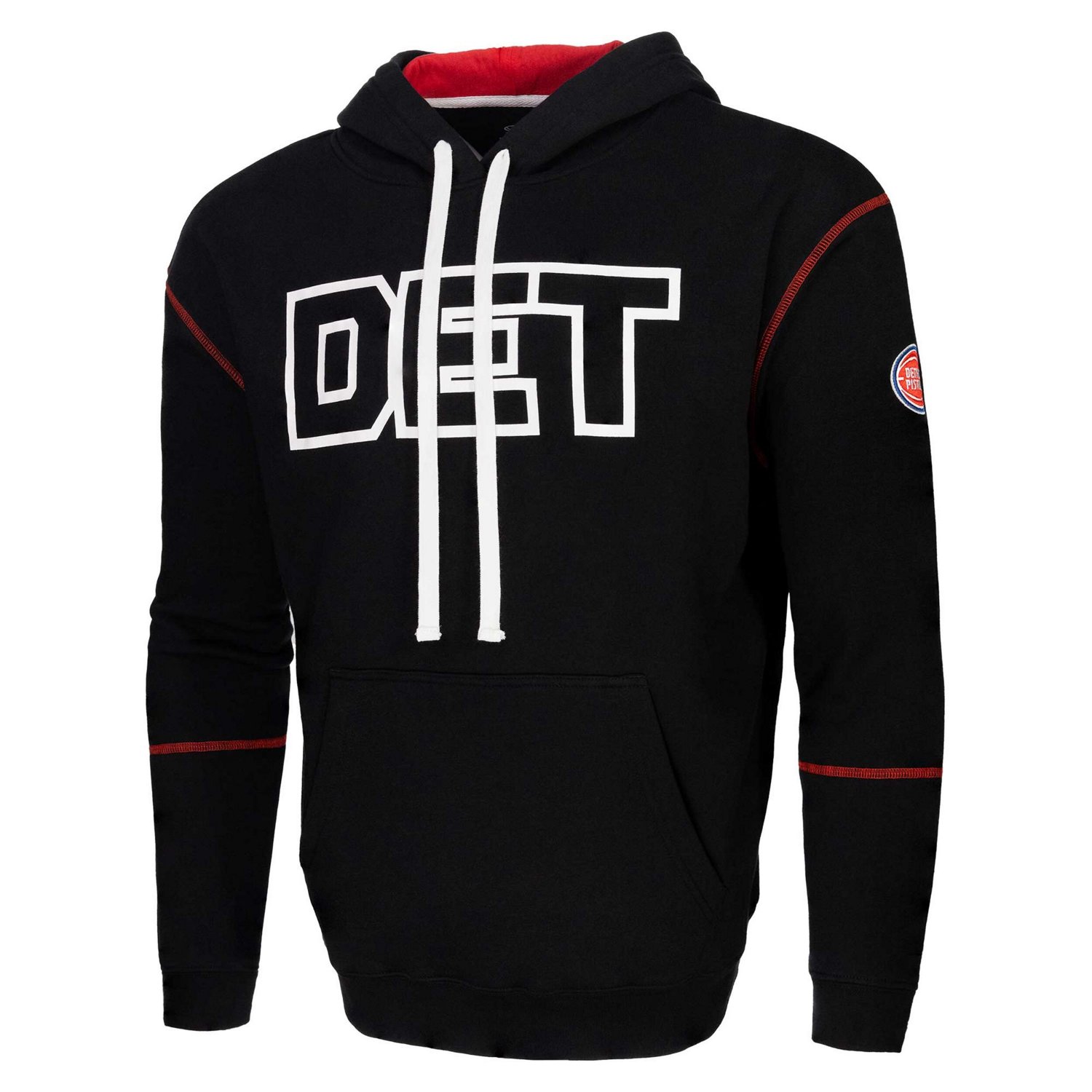 Unisex Stadium Essentials Detroit Pistons Monument Pullover Hoodie - view number 2