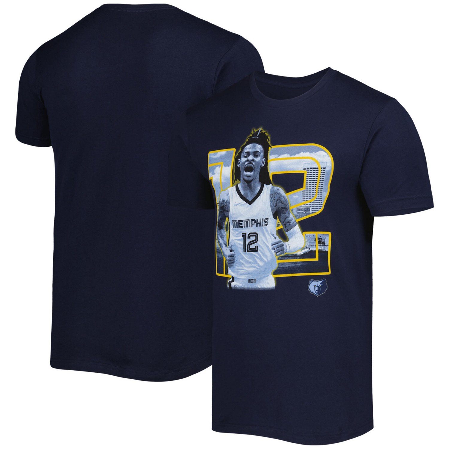Unisex Stadium Essentials Ja Morant Memphis Grizzlies Player Skyline T-Shirt                                                     - view number 1