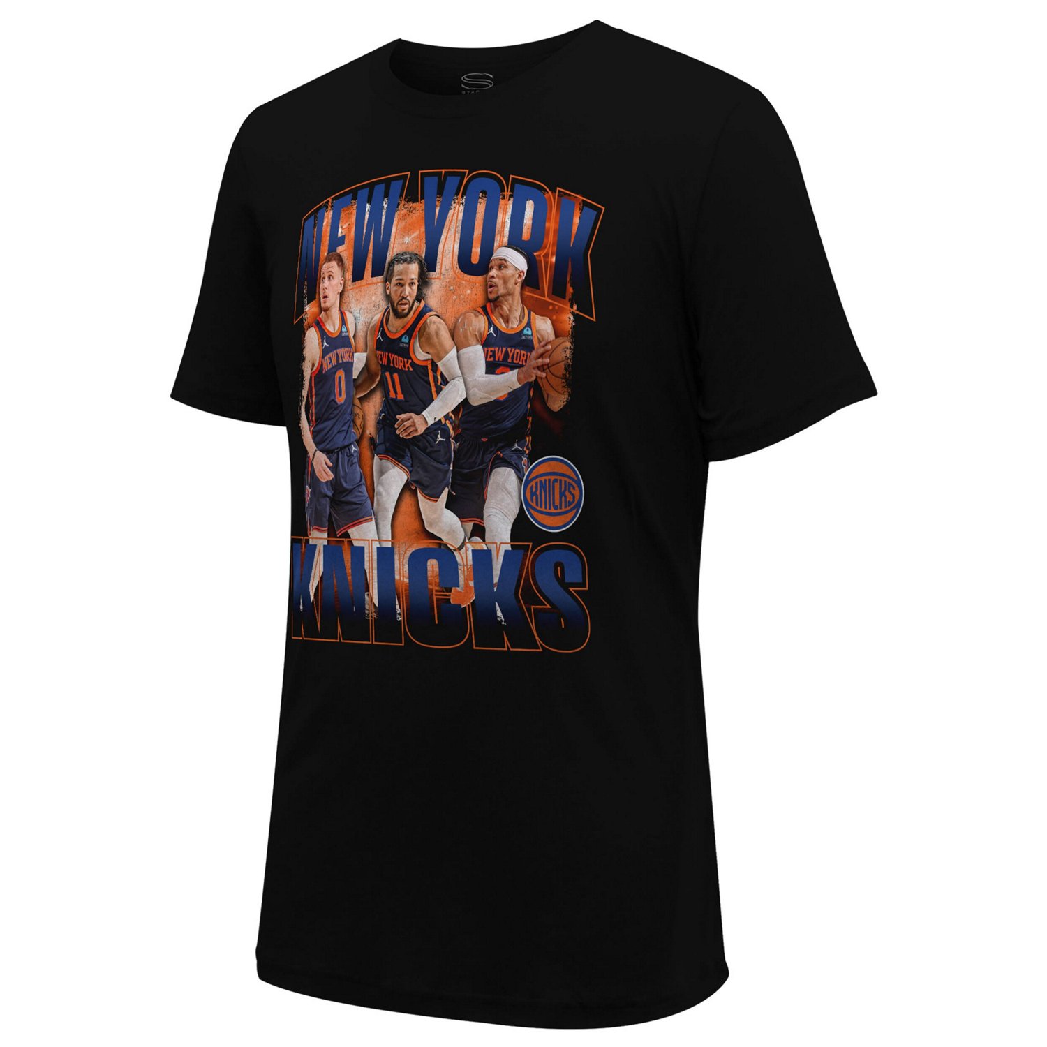 Unisex Stadium Essentials Jalen Brunson Donte DiVincenzo  Josh Hart New York Knicks Trio T-Shirt - view number 2