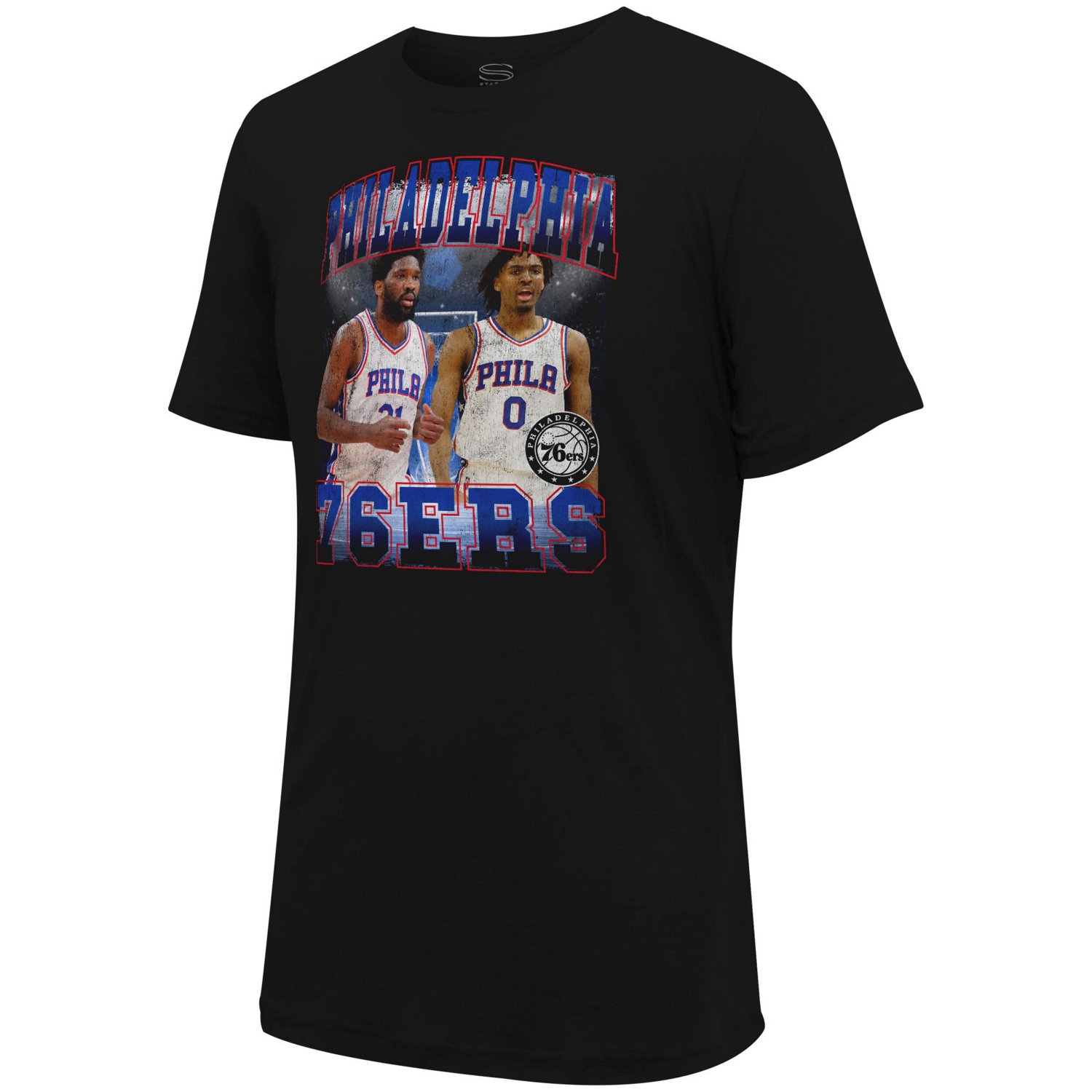 Unisex Stadium Essentials Joel Embiid  Tyrese Maxey Philadelphia 76ers Player Duo T-Shirt - view number 2
