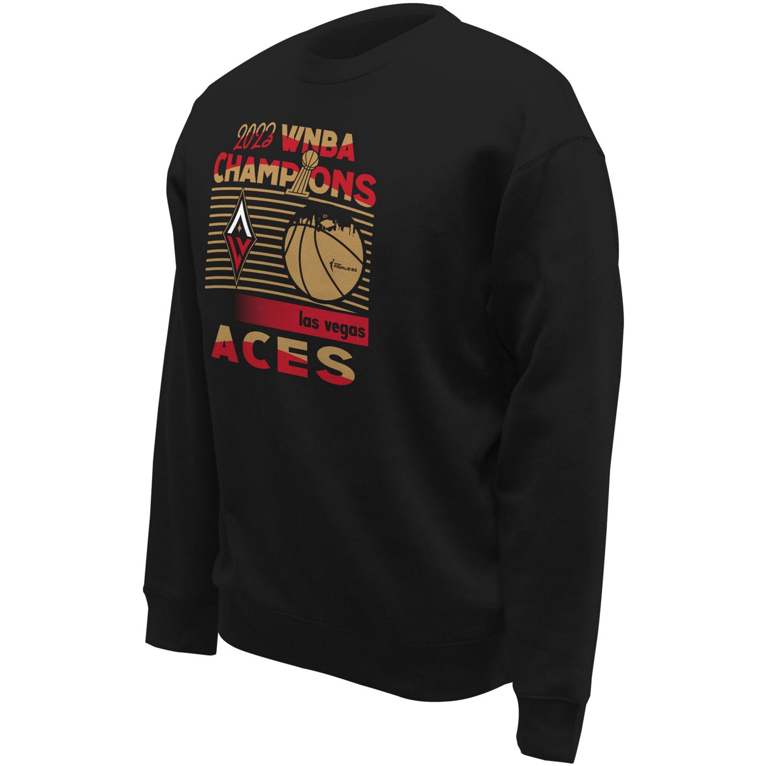Unisex Stadium Essentials Las Vegas Aces 2023 WNBA Finals Champions Baller Crewneck Pullover Sweatshirt                          - view number 2