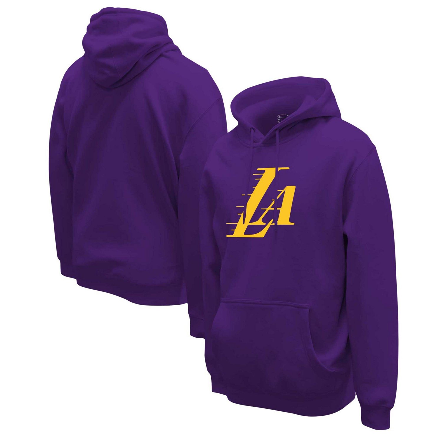 Unisex Stadium Essentials Los Angeles Lakers Primary Logo Pullover Hoodie                                                        - view number 1