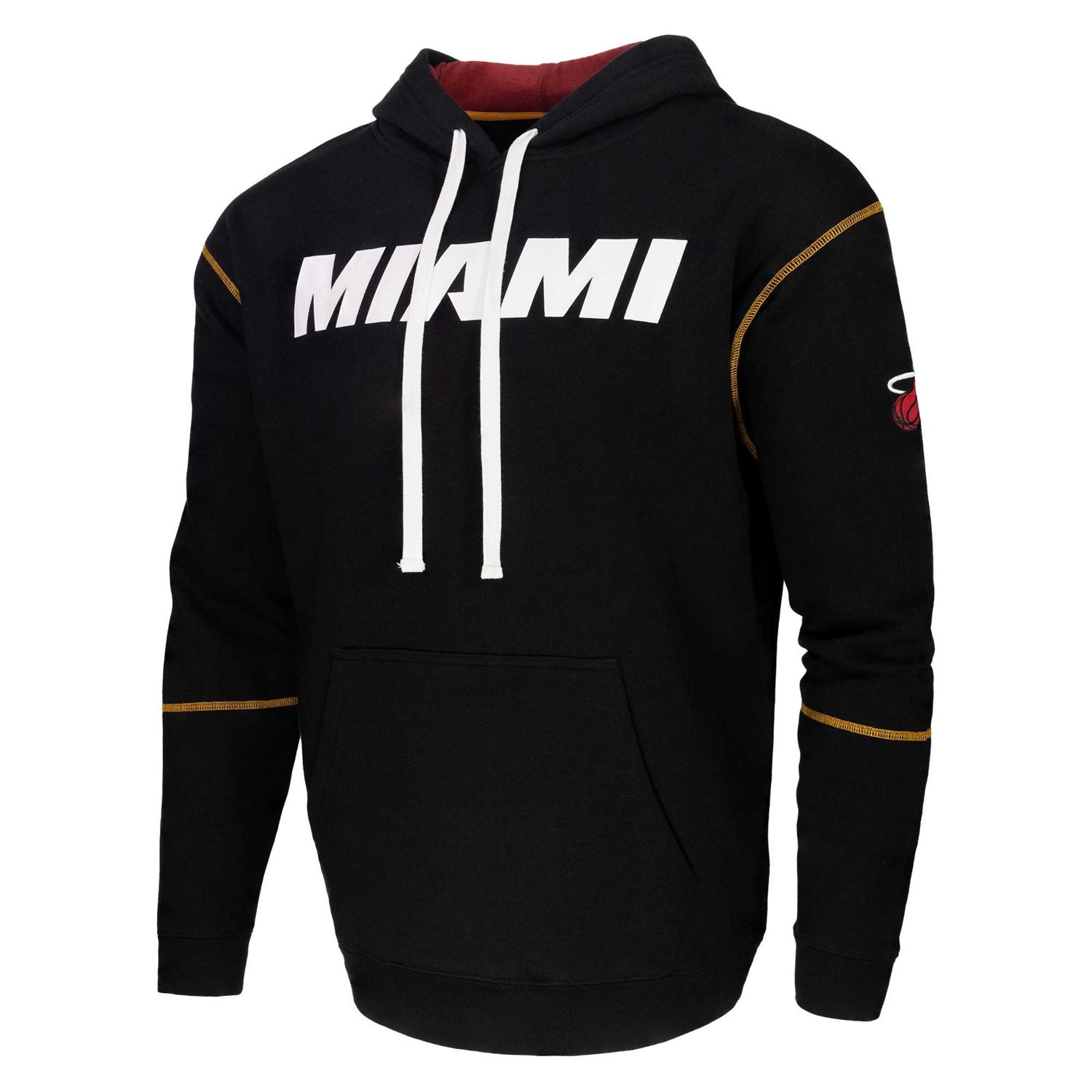 Unisex Stadium Essentials Miami Heat Monument Pullover Hoodie