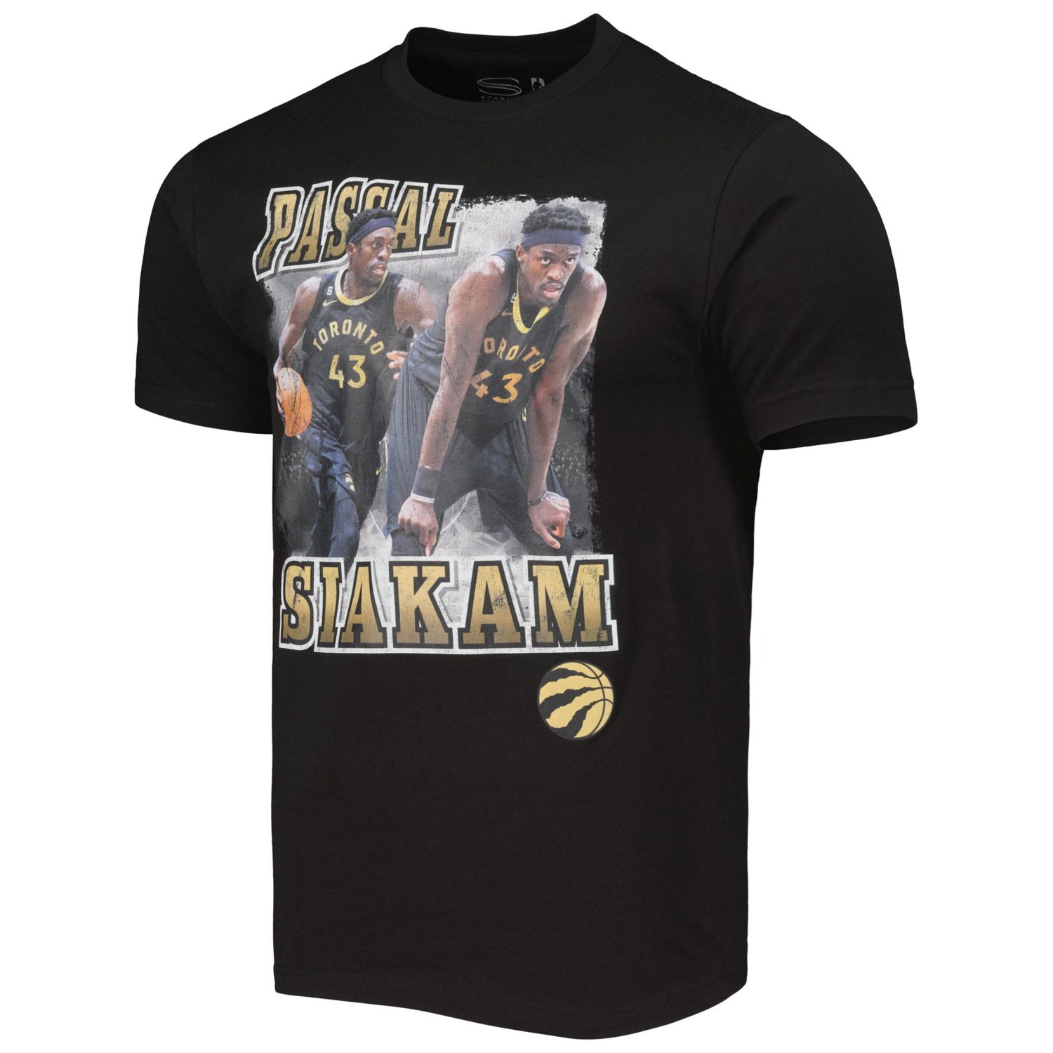 Unisex Stadium Essentials Pascal Siakam Toronto Raptors City Edition Double Double Player T-Shirt                                - view number 2