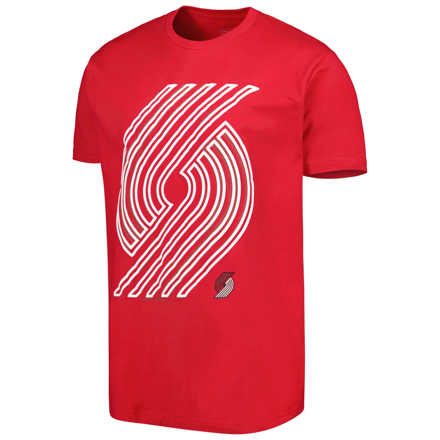 Unisex Stadium Essentials Portland Trail Blazers Element Logo Pop T-Shirt                                                        - view number 2