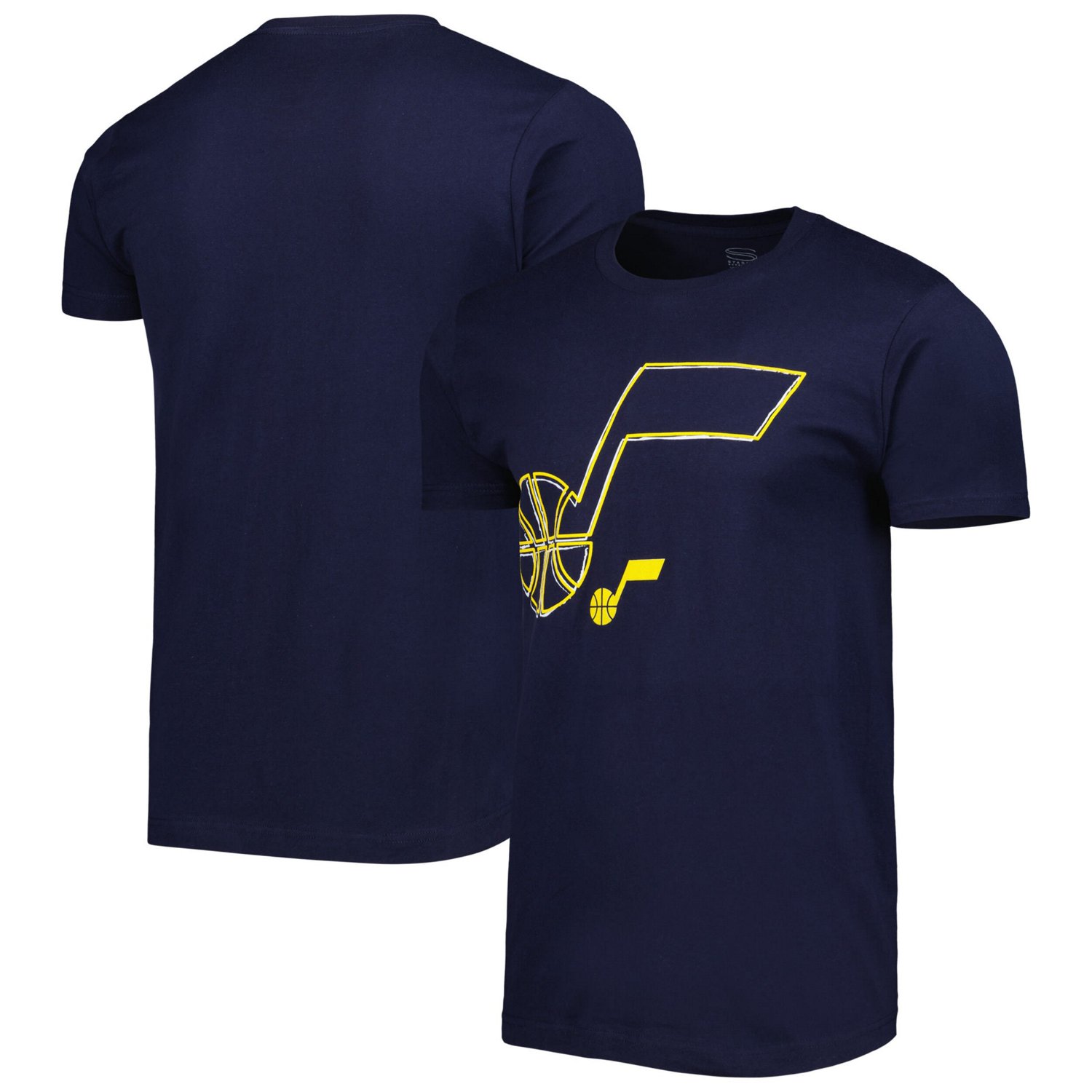 Unisex Stadium Essentials Utah Jazz Element Logo Pop T-Shirt                                                                     - view number 1