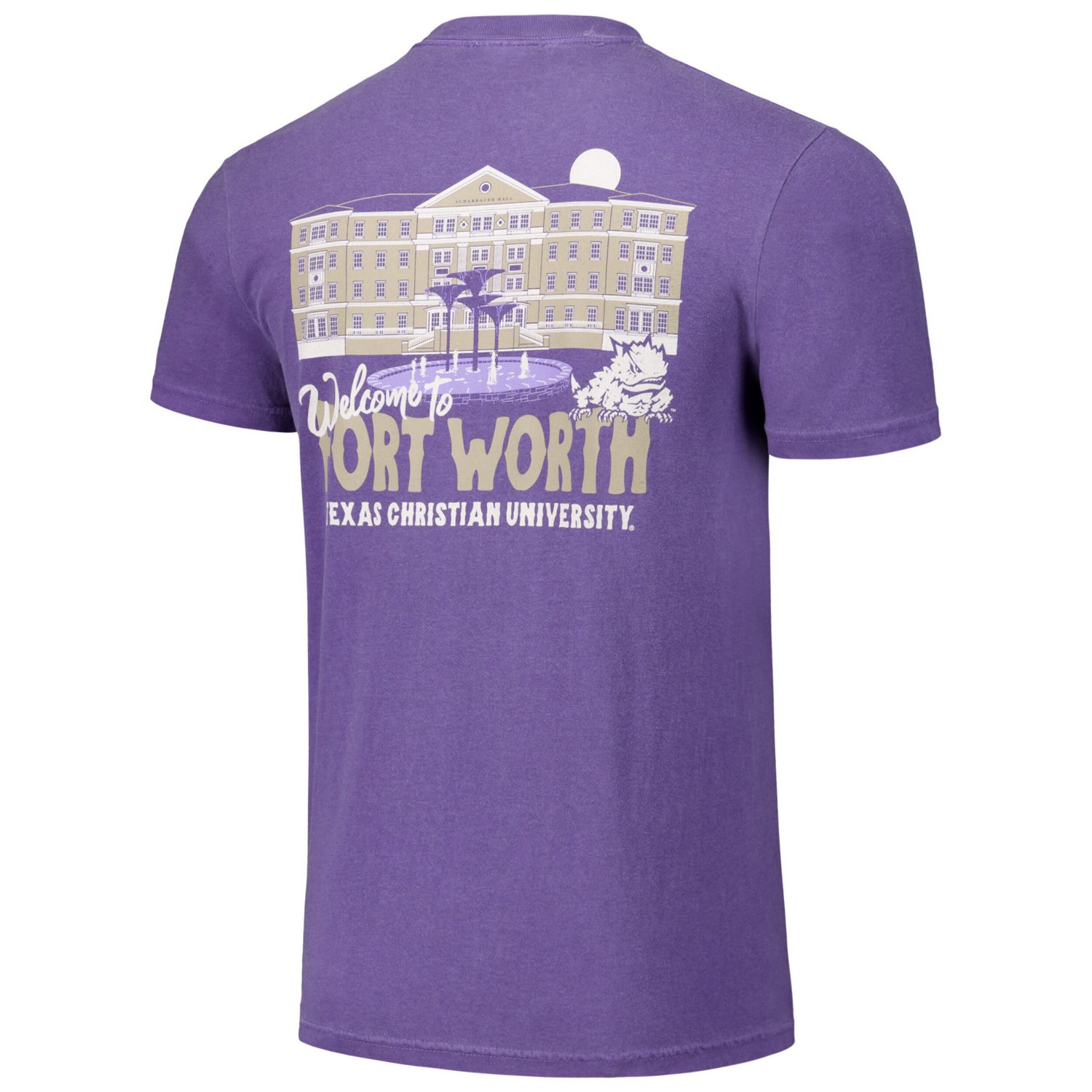 Unisex TCU Horned Frogs Hyper Local Welcome to Campus T-Shirt - view number 3