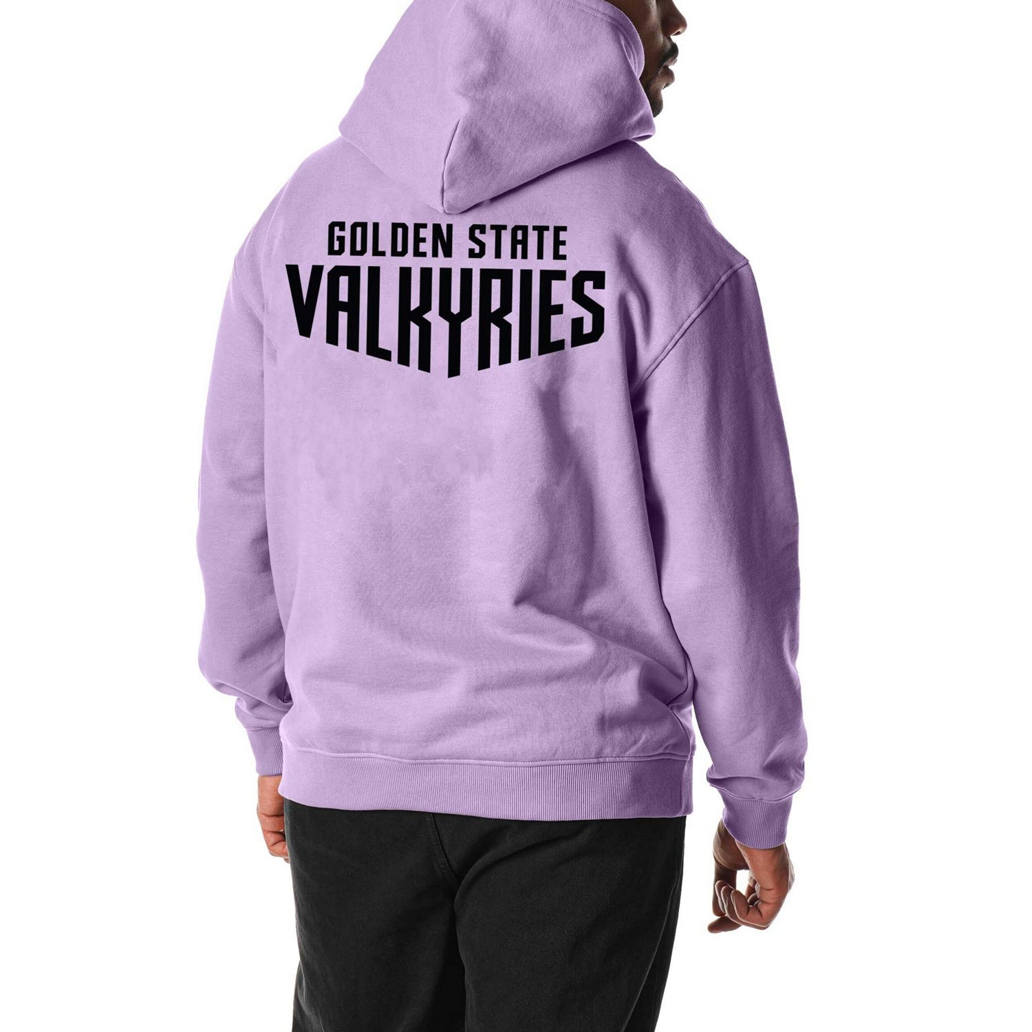 Unisex The Wild Collective Golden State Valkyries Heavy Wash Fleece Pullover Hoodie - view number 2