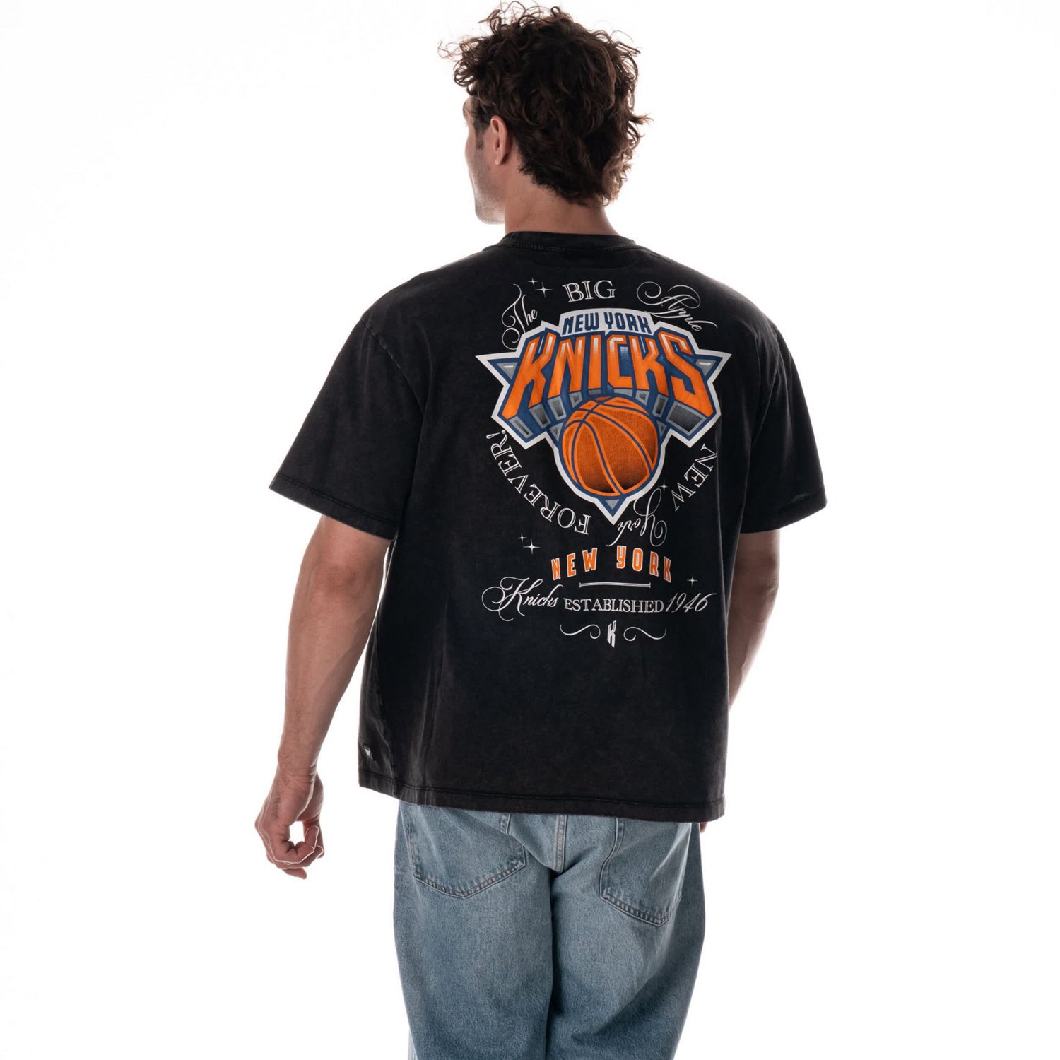 Unisex The Wild Collective New York Knicks Oversized Streetwear T-Shirt - view number 4