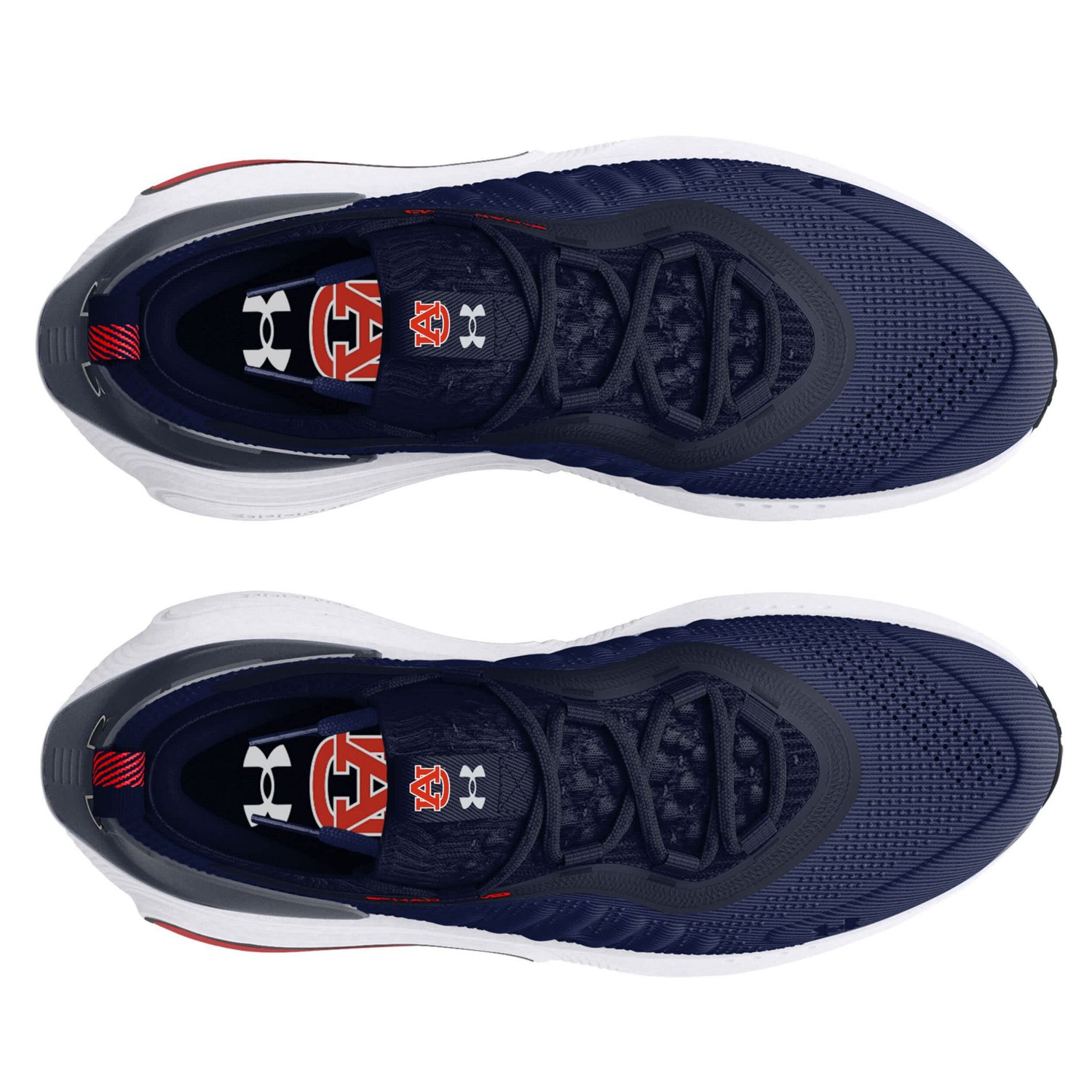 Unisex Under Armour Auburn Tigers Phantom 4 Shoes                                                                                - view number 3