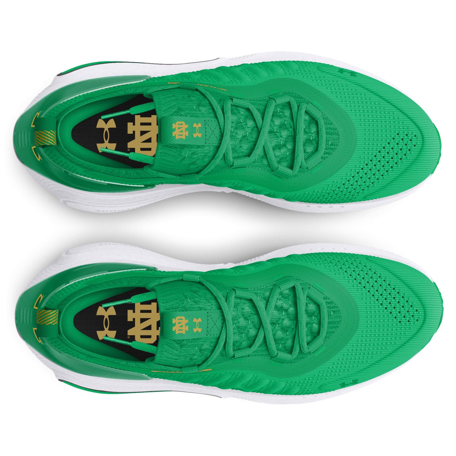 Unisex Under Armour Notre Dame Fighting Irish Phantom 4 Shoes                                                                    - view number 3