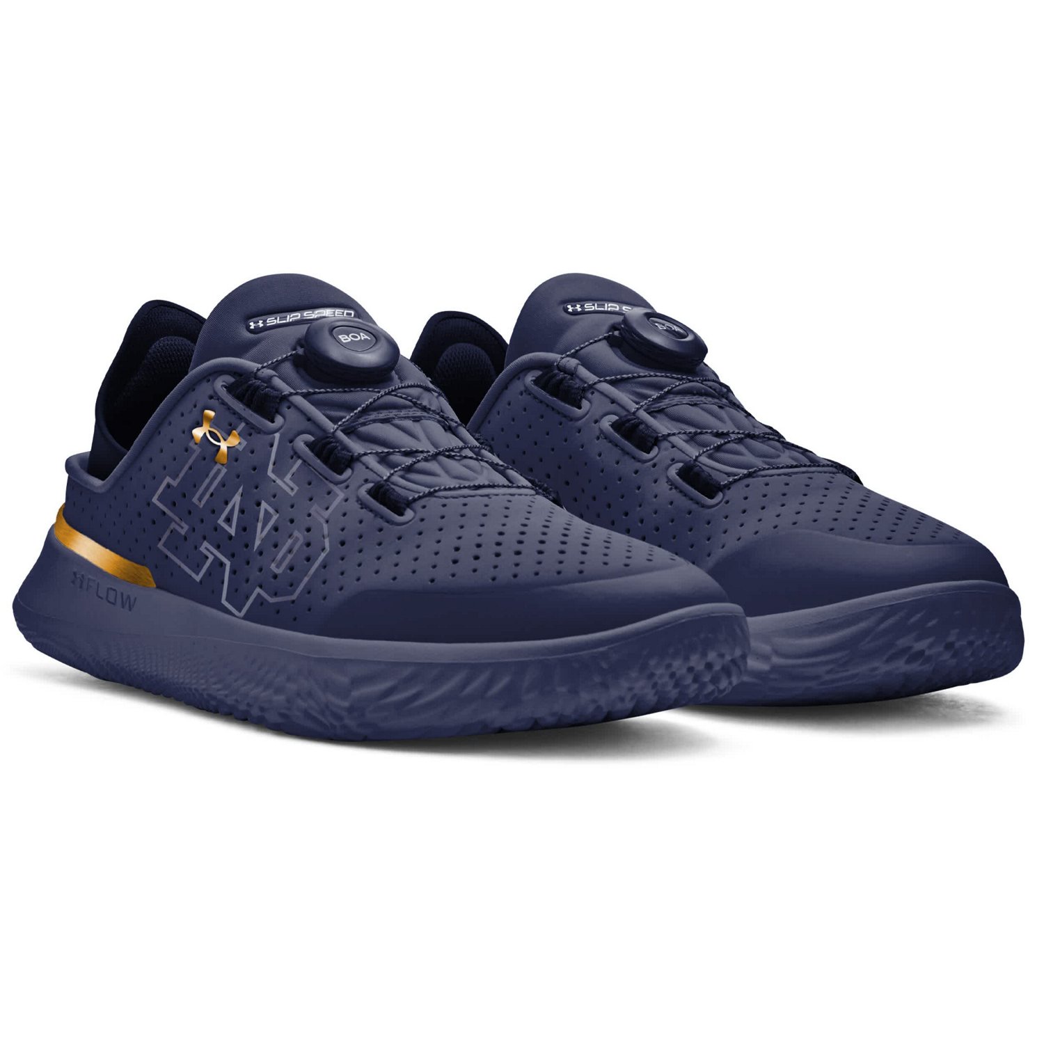Unisex Under Armour Notre Dame Fighting Irish SlipSpeed Running Shoes                                                            - view number 4