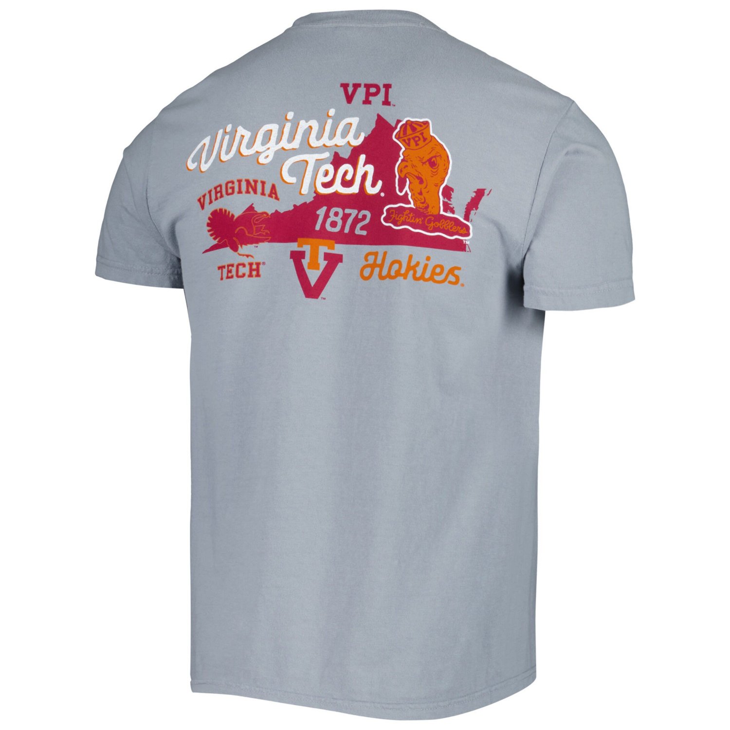 Virginia Tech Hokies Vault State Comfort T-Shirt - view number 3