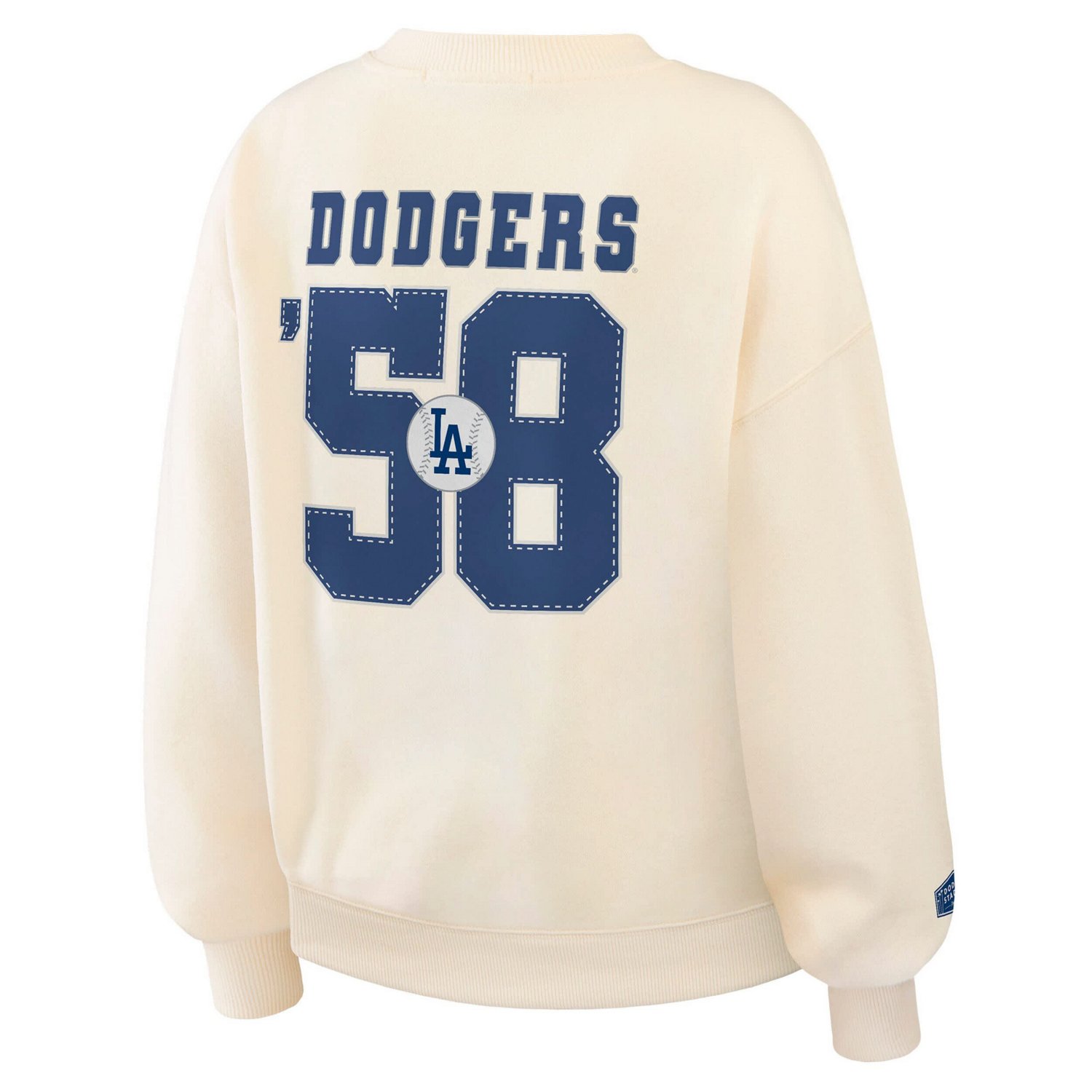 WEAR by Erin Andrews Los Angeles Dodgers Heavyweight Crew Neck Sweatshirt - view number 4