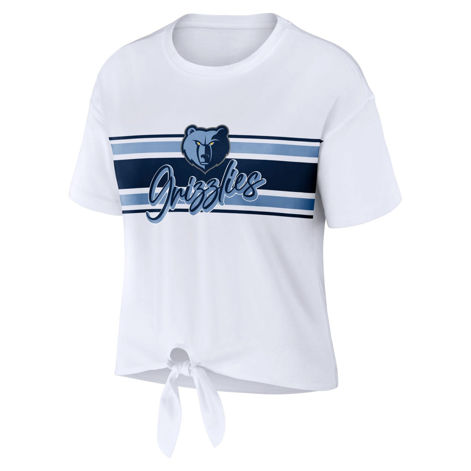 WEAR by Erin Andrews Memphis Grizzlies Tie-Front T-Shirt - view number 2