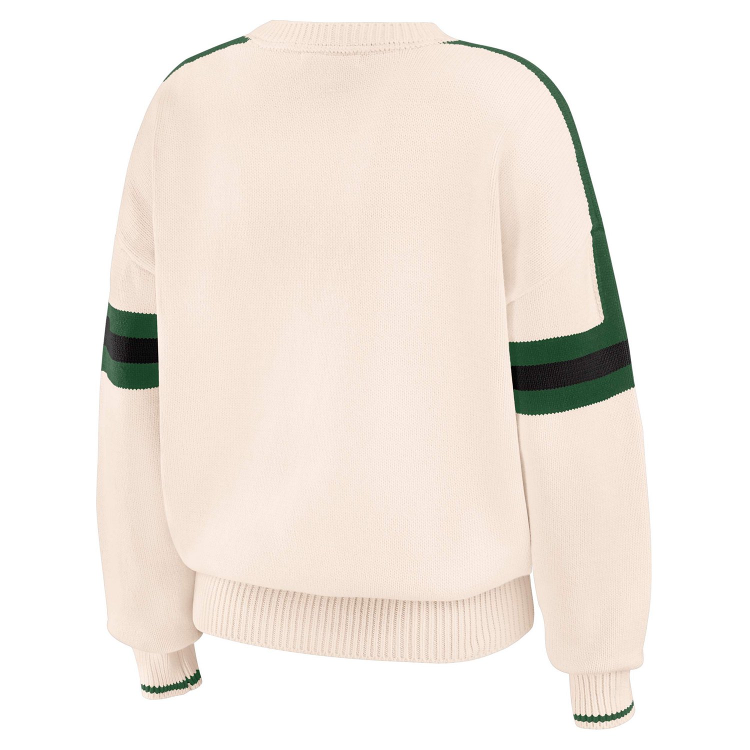 WEAR by Erin Andrews Milwaukee Bucks Stripe Pullover Sweater - view number 3