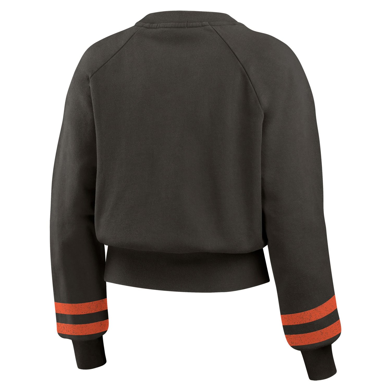 WEAR by Erin Andrews San Francisco Giants Vintage Washed Cropped Pullover Sweatshirt - view number 3