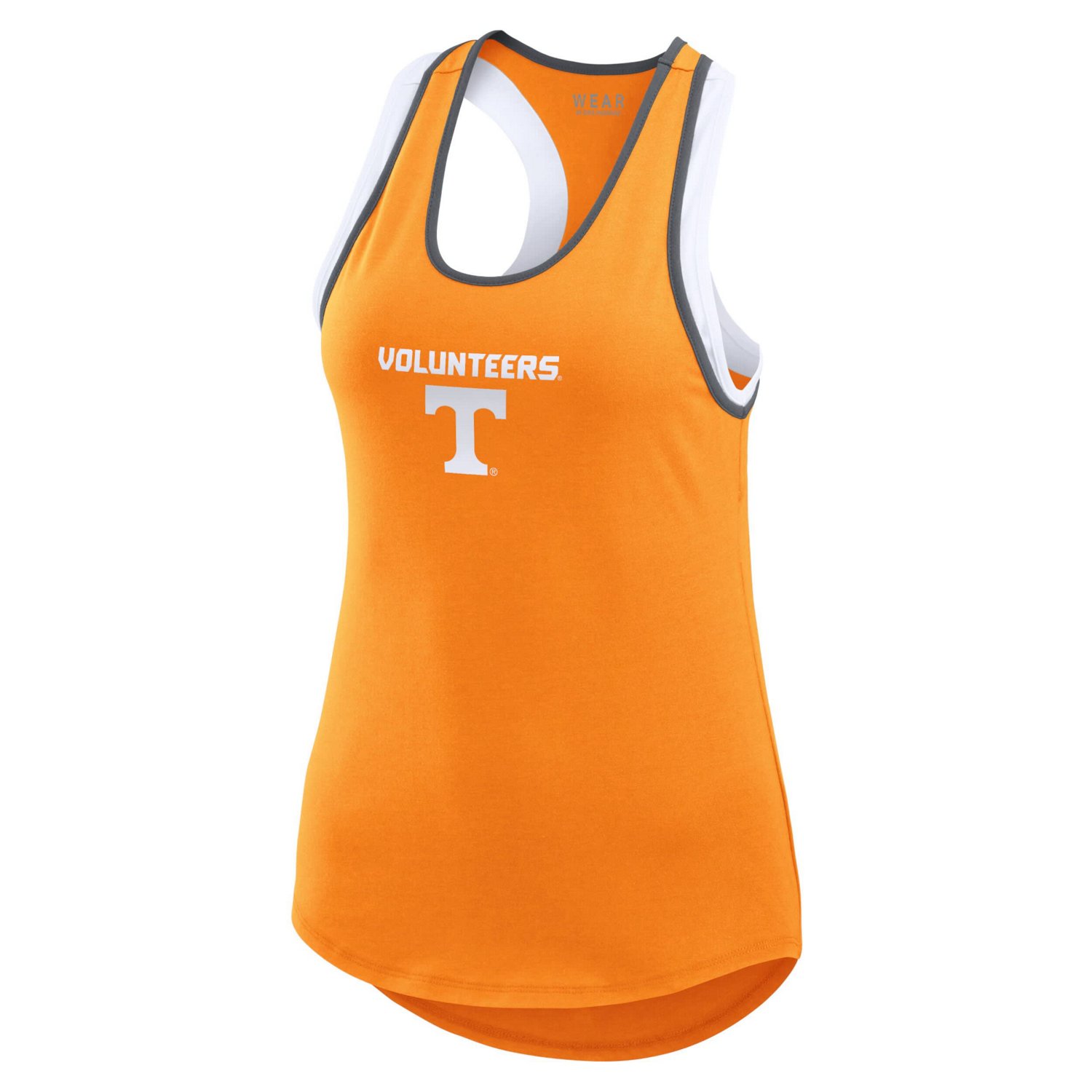 WEAR by Erin Andrews Tennessee Tennessee Volunteers Open Hole Razorback Tank Top - view number 2