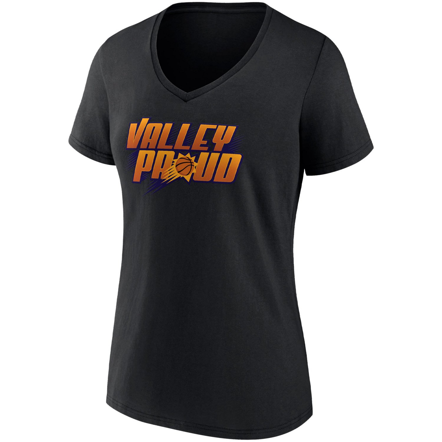 Wo Fanatics Phoenix Suns Hometown Collection Valley Proud V-Neck T-Shirt