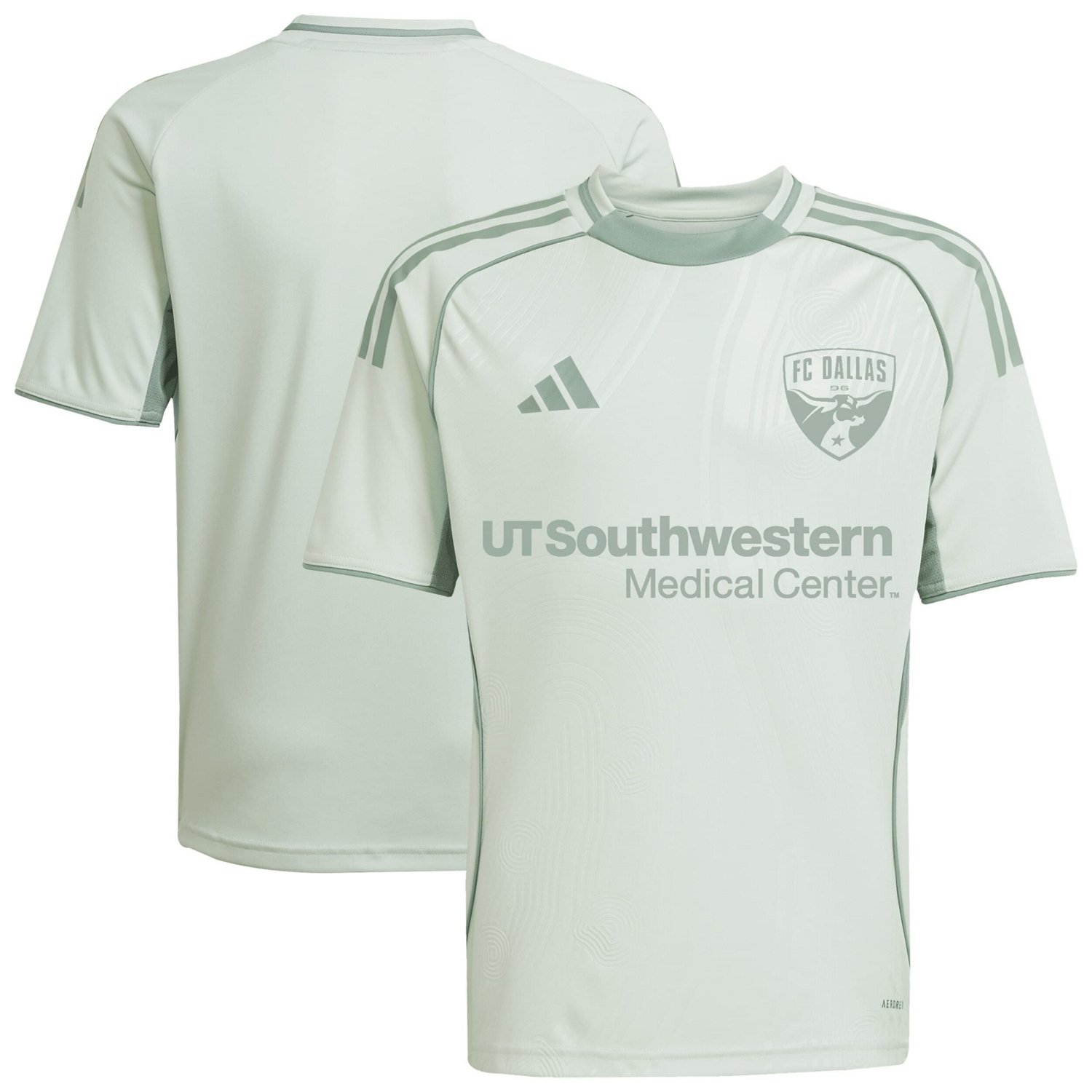 Youth adidas Light FC Dallas 2025 One Planet Pre-Match Top