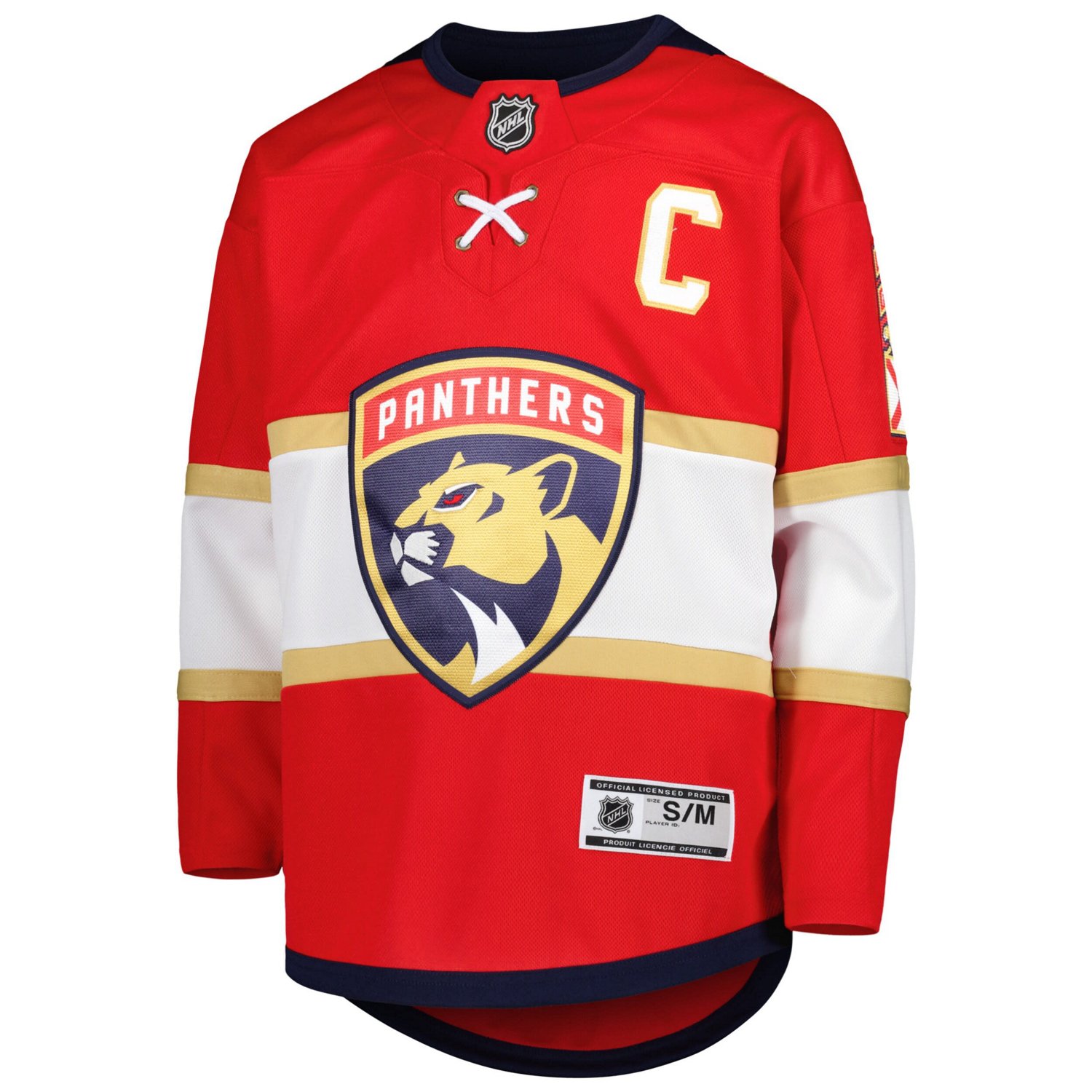 Youth Aleksander Barkov Florida Panthers Home Premier Player Jersey - view number 2