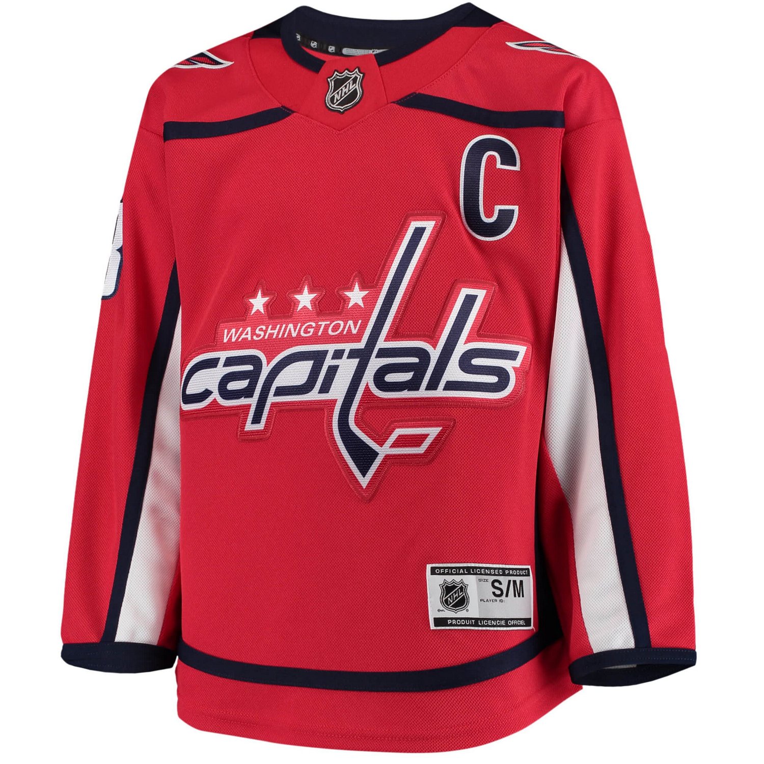 Youth Alexander Ovechkin Washington Capitals Home Premier Player Jersey - view number 2
