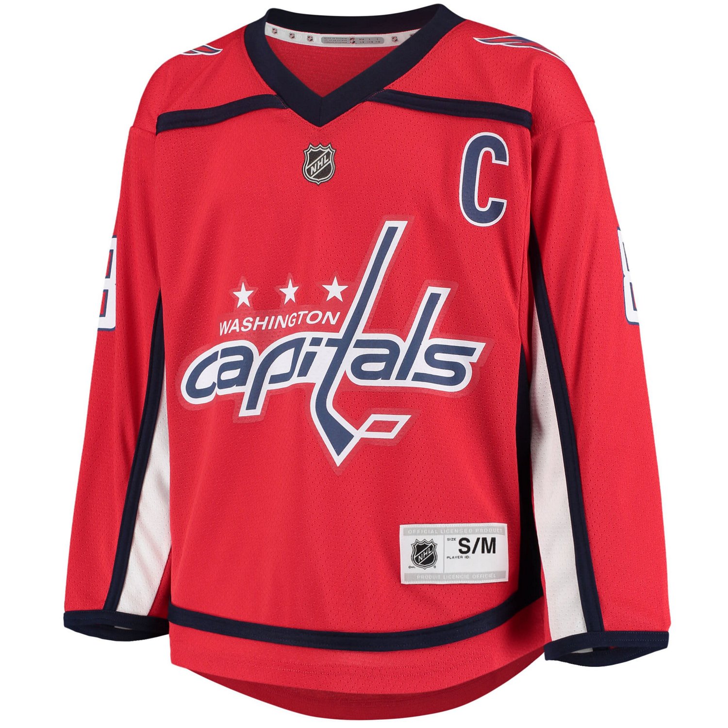 Youth Alexander Ovechkin Washington Capitals Home Replica Player Jersey                                                          - view number 2