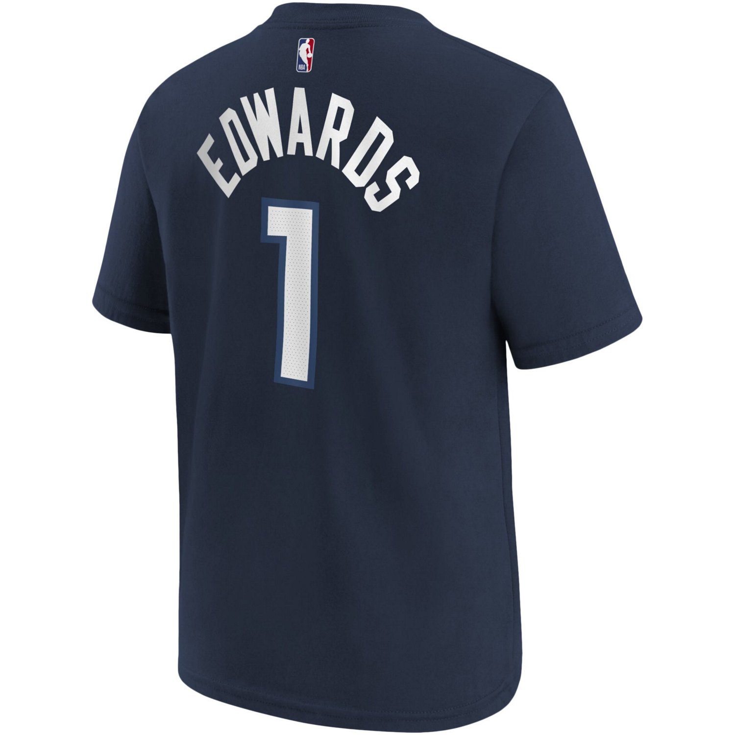 Youth Anthony Edwards Minnesota Timberwolves Icon Name  Number T-Shirt - view number 3