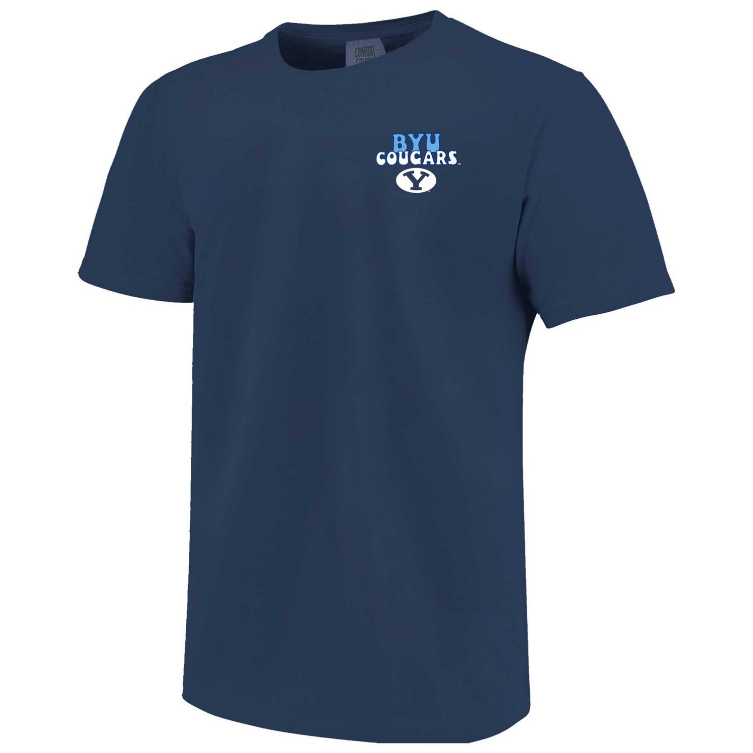 Youth BYU Cougars Comfort Colors Basketball T-Shirt - view number 2