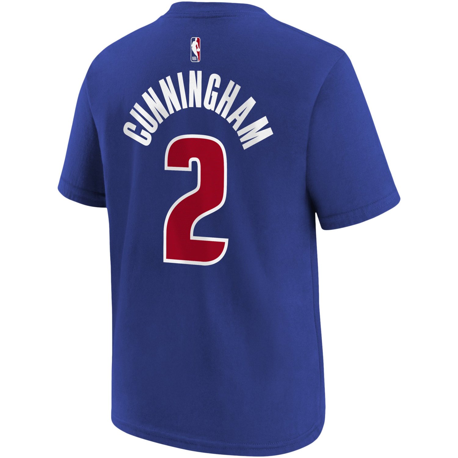 Youth Cade Cunningham Detroit Pistons Icon Name  Number T-Shirt - view number 3