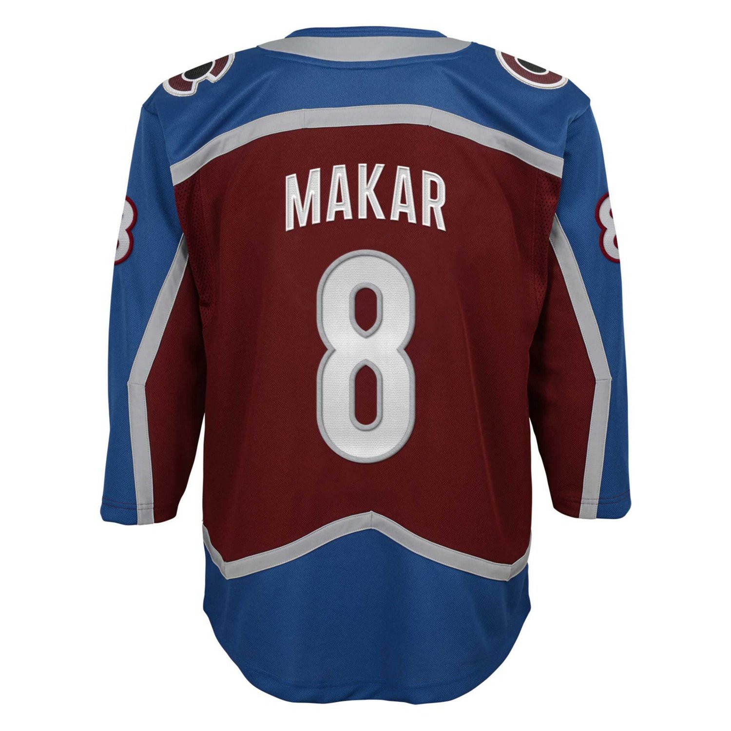 Youth Cale Makar Colorado Avalanche Home Premier Player Jersey - view number 3